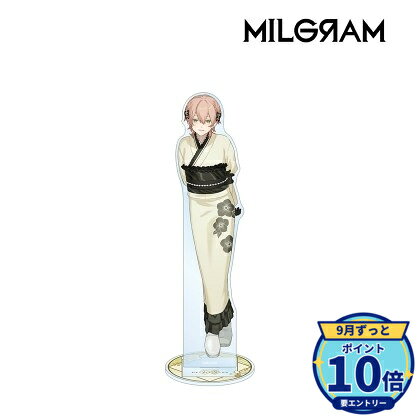 本体:(約)24.4×6cm台座:(約)直径7.8cm厚み:3mmメーカー: アルマビアンカ商品名: MILGRAM -ミルグラム- 描き下ろし ムウ レトロ和装ver. 特大アクリルスタンド発売予定: 2026年12月JAN: 4573643359744本商品はグッズです。※予約商品のため、発売日や仕様は変更・中止となる場合がございます。※実際の商品と画像は若干異なる場合がございます。予めご了承ください。関連キーワード: 【アルマビアンカ】MILGRAM -ミルグラム- 描き下ろし ムウ レトロ和装ver. 特大アクリルスタンド アルマビアンカ グッズ