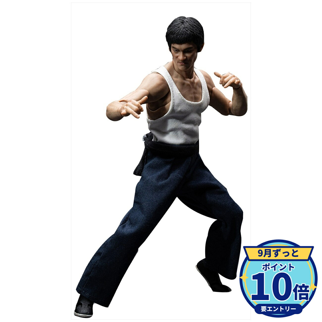 【エントリーでP10倍】【予約】 INART Action(インアート・アクション)― ブルース・リー(カンフー衣装)1/12スケール アクションフィギュア 【2026年12月発売予定】