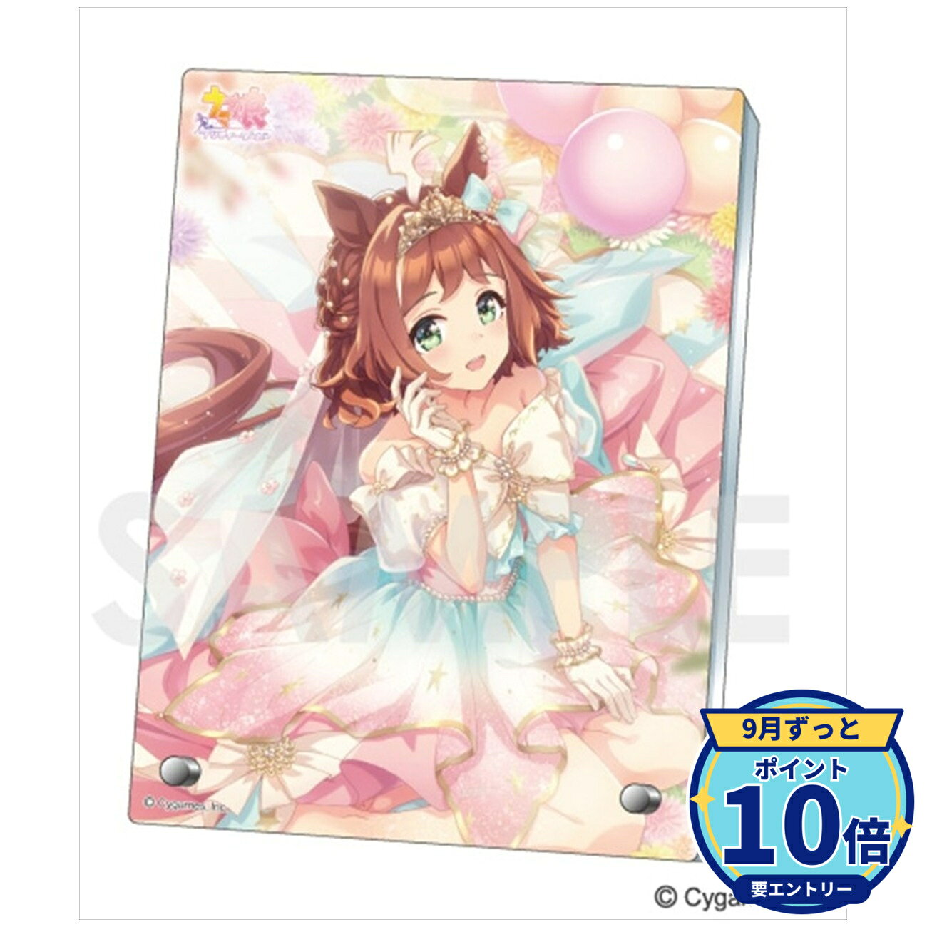 【9/30予約締切】【エントリーでP10倍】【予約】 ソル・インターナショナル ウマ娘 プリティーダービー アクリルプレート Vol.13 4.ラインクラフト グッズ 【2026年12月発売予定】