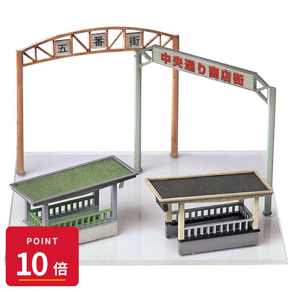 Rakuten - 【エントリーで全品P10倍】【予約】 グリーンマックス アーケード・地下入り口セット 鉄道模型 【2026年10月発売予定】