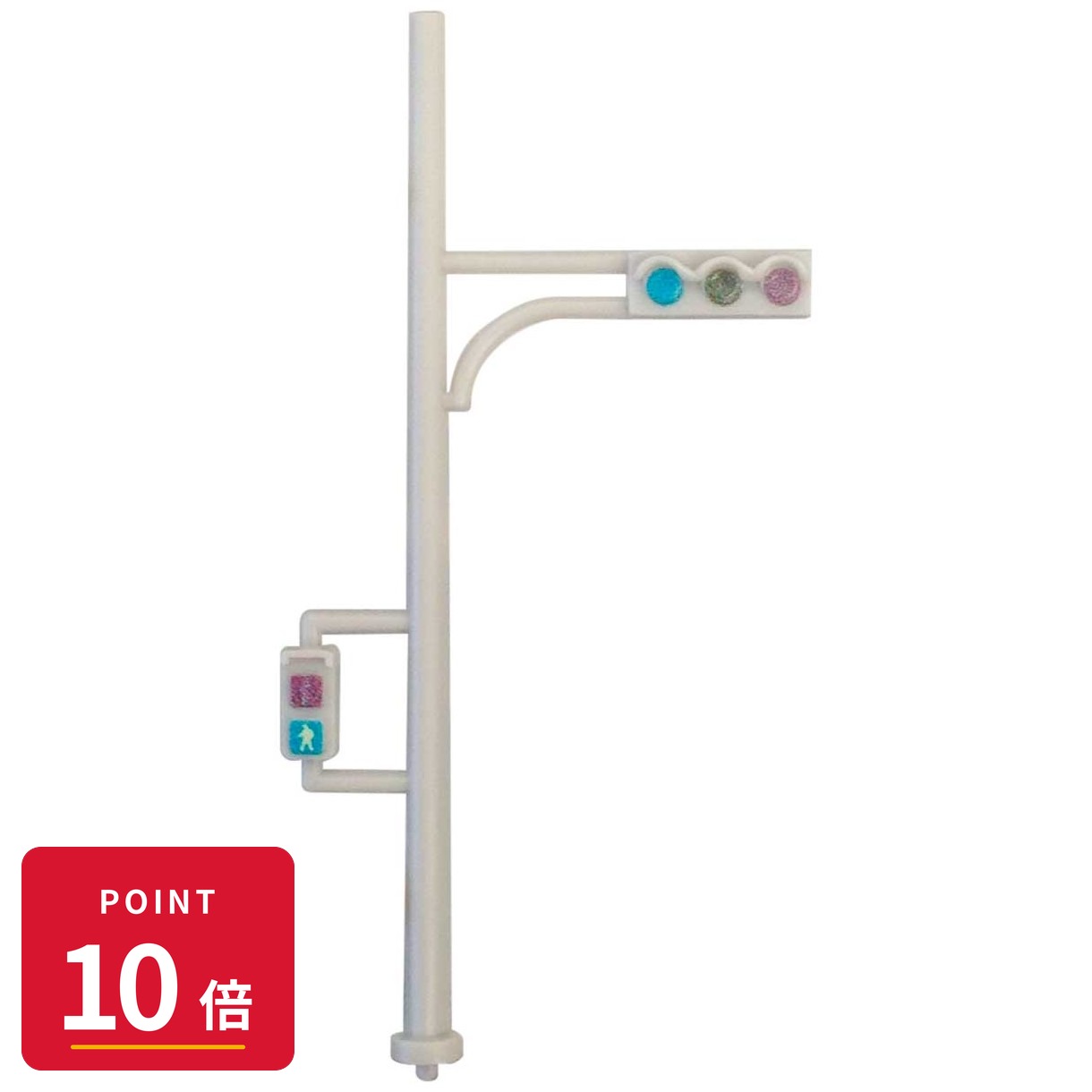 Rakuten - 【エントリーで全品P10倍】【予約】 グリーンマックス 着色済み 道路信号機(ライトグレー) 鉄道模型 【2026年11月発売予定】