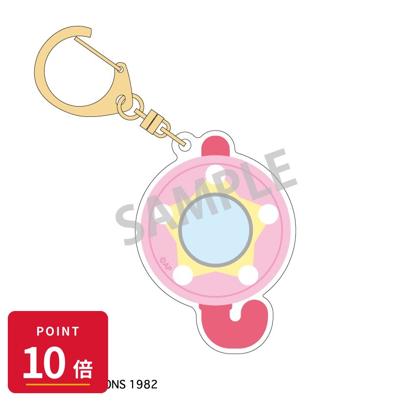 Rakuten - 【エントリーで全品P10倍】【予約】 カミオジャパン 魔法の天使クリィミーマミ×魔法のプリンセスミンキーモモ モチーフアクリルキーホルダー ミンキーモモのペンダント グッズ 【2026年7月発売予定】