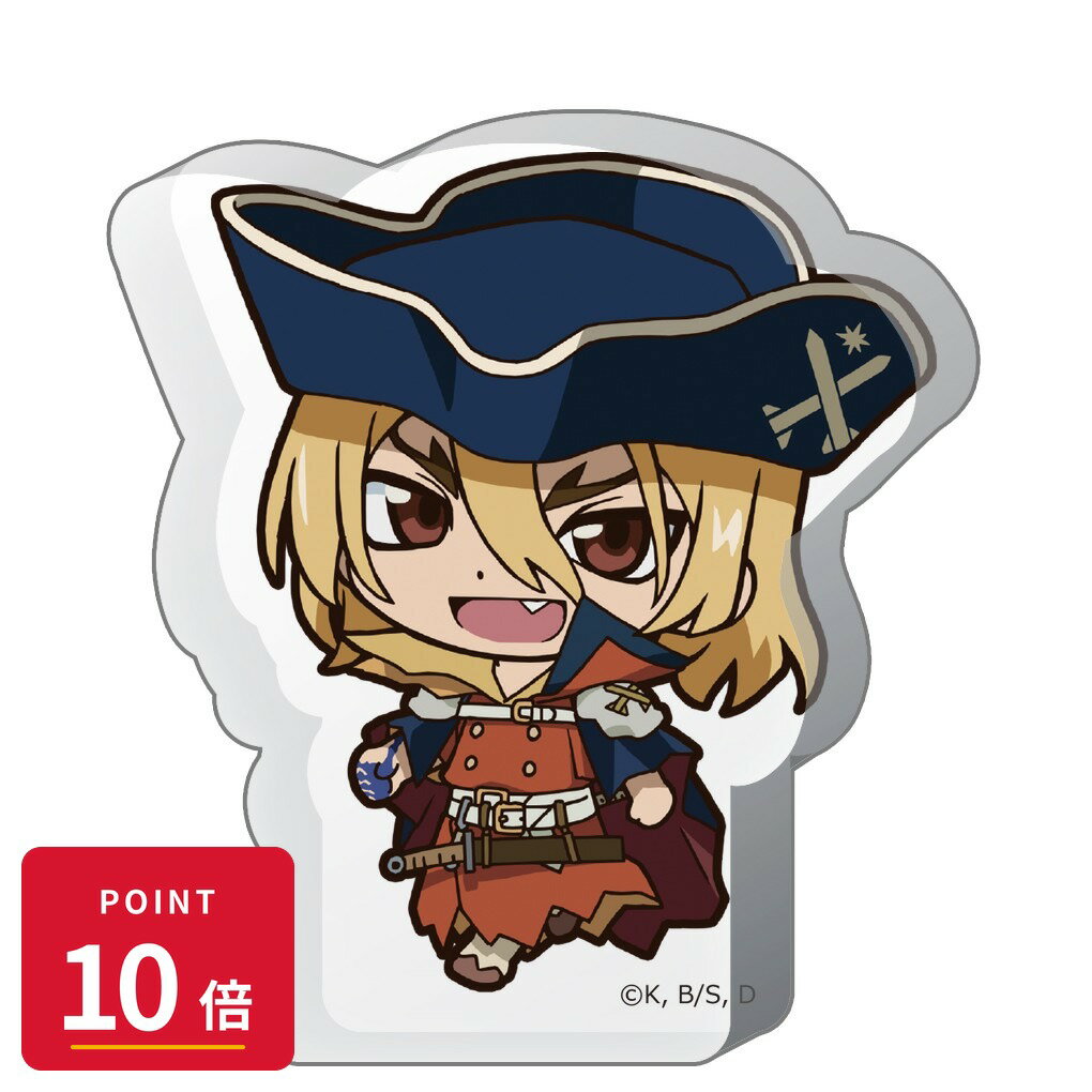 Rakuten - 【エントリーで全品P10倍】【予約】 アズメーカー Dr.STONE ついてっく厚みアクリルスタンド 七海龍水 グッズ 【2026年7月発売予定】