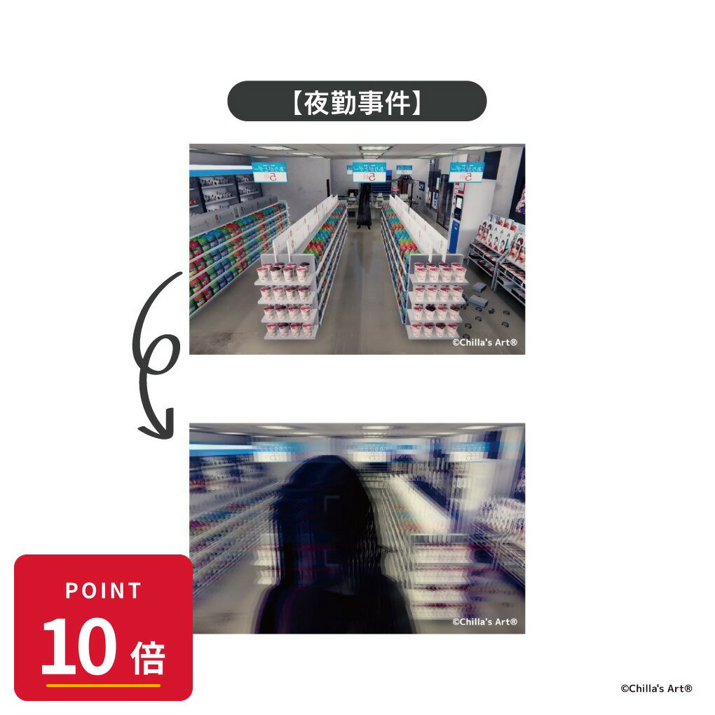 Rakuten - 【エントリーで全品P10倍】【予約】 アイライツ Chilla‘s Art レンチキュラーカード【夜勤事件】 グッズ 【2026年8月発売予定】