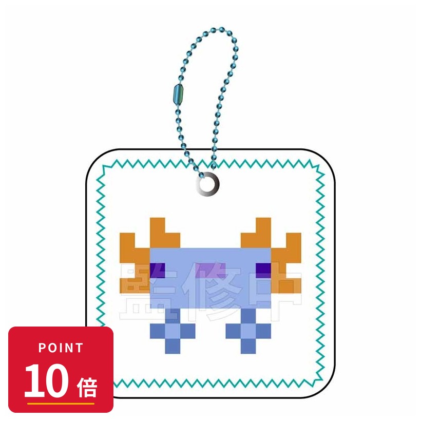 樂天商城 - 【エントリーで全品P10倍】【予約】 ラムネラボ マインクラフト むにぺちょ スクィーズキーホルダー ウーパールーパー(ブルー) グッズ 【2026年9月発売予定】