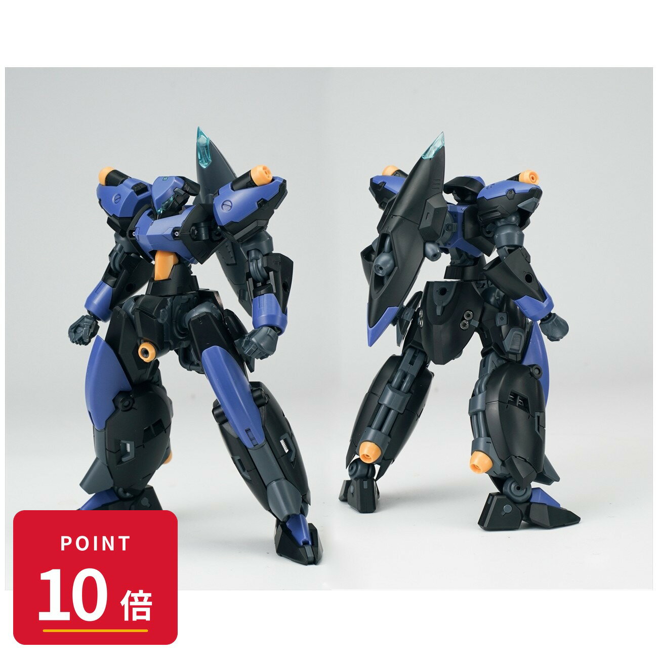 Rakuten - 【エントリーで全品P10倍】【予約】 SHEIK MAINLAND ULTRA ACTION TROOPERシリーズ Franz-α(フランツアルファ) 1/144スケールプラスチックモデルキット(ブラック×ブルー) プラモデル 【2026年8月発売予定