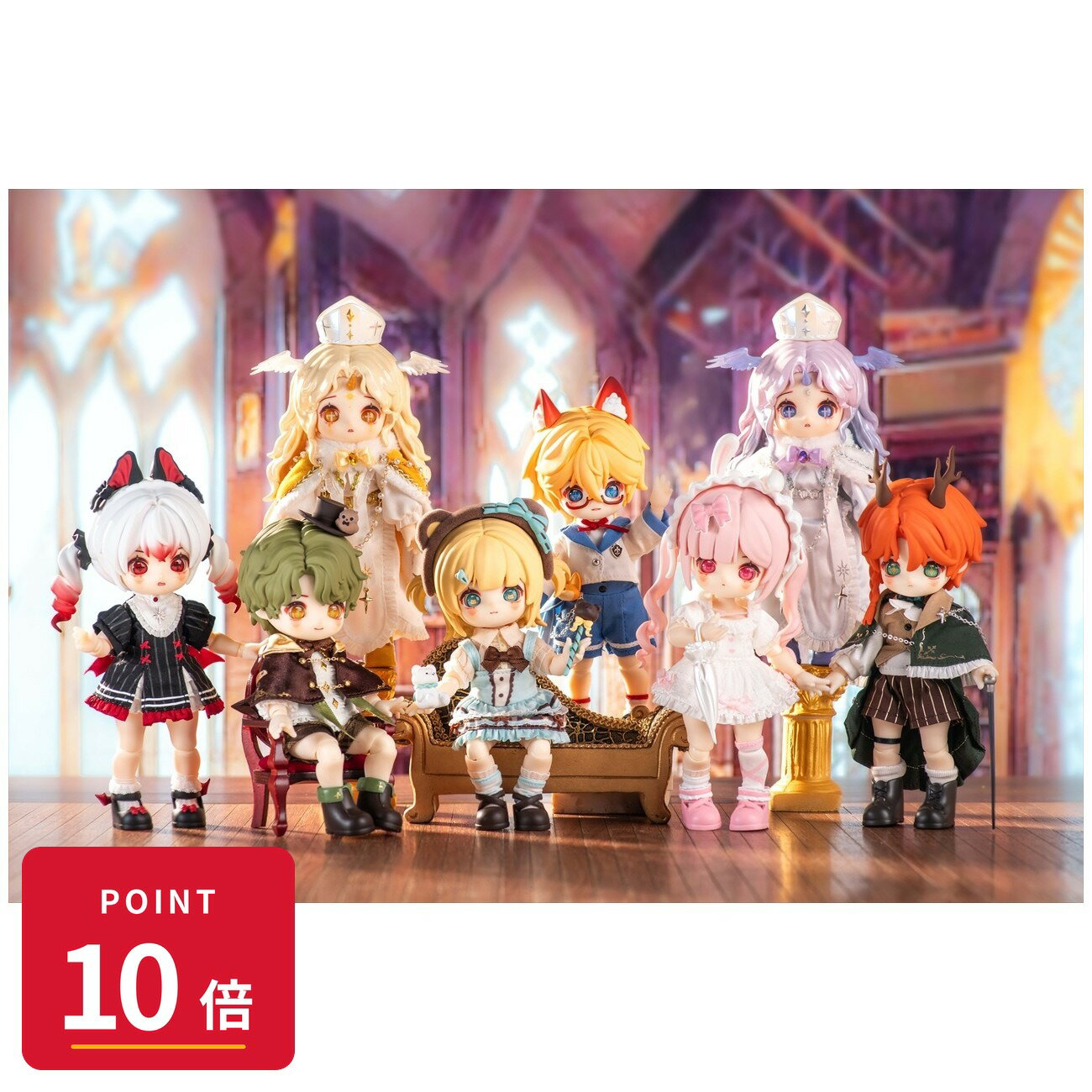 Rakuten - 【エントリーで全品P10倍】【予約】 WAN LE XUN CHAO(玩楽尋潮) NAGI 幻境録(げんきょうろく) トレーディングドール BOX 6個入り フィギュア 【2026年8月発売予定】