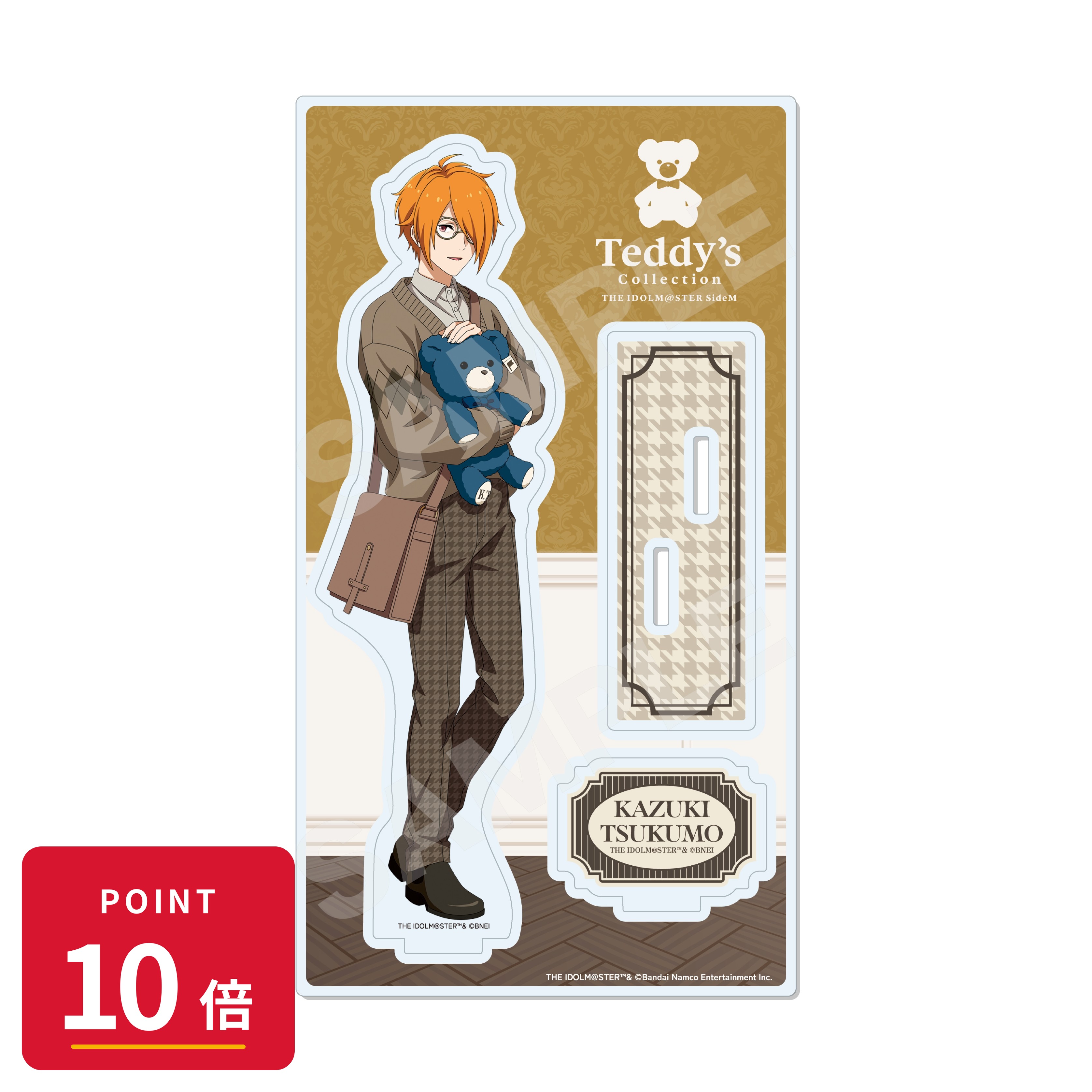 Rakuten - 【エントリーで全品P10倍】【予約】 CS.FRONT アイドルマスター SideM Teddy's Collection アクリルスタンド /05 九十九一希 グッズ 【2026年9月発売予定】
