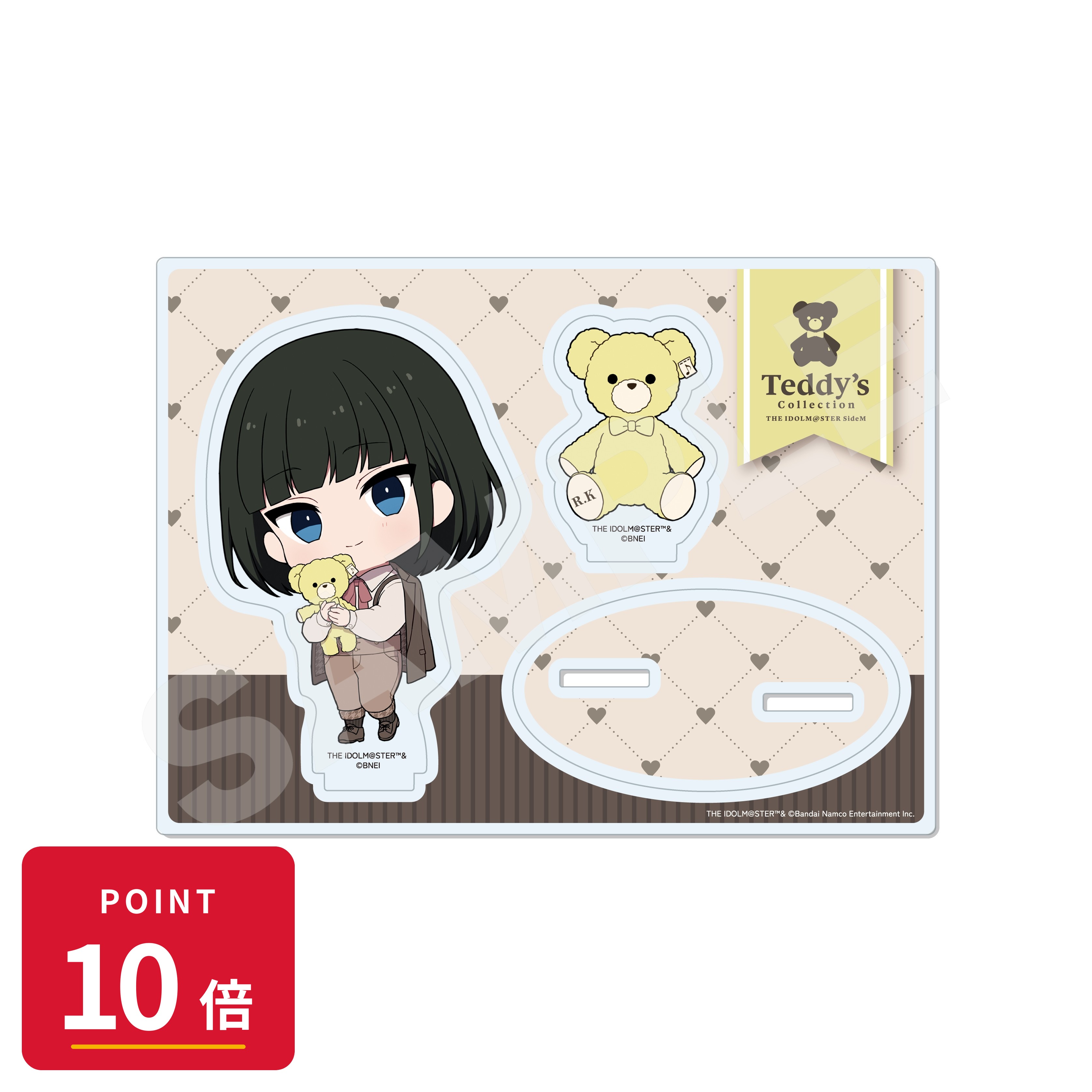 乐天商城 - 【エントリーで全品P10倍】【予約】 CS.FRONT アイドルマスター SideM Teddy's Collection アクリルスタンド /02 神楽麗(ミニキャラ) グッズ 【2026年9月発売予定】