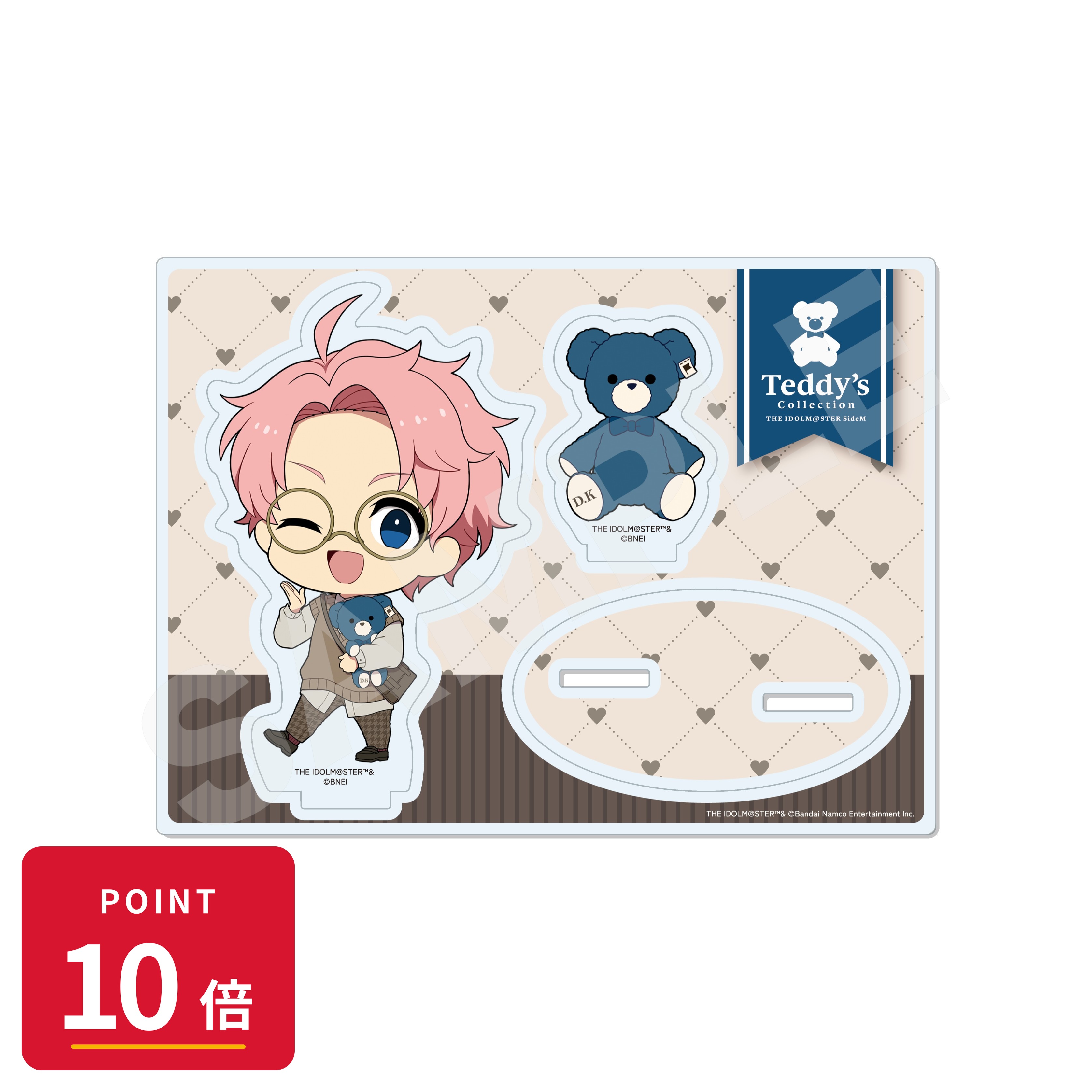 乐天商城 - 【エントリーで全品P10倍】【予約】 CS.FRONT アイドルマスター SideM Teddy's Collection アクリルスタンド /04 兜大吾(ミニキャラ) グッズ 【2026年9月発売予定】