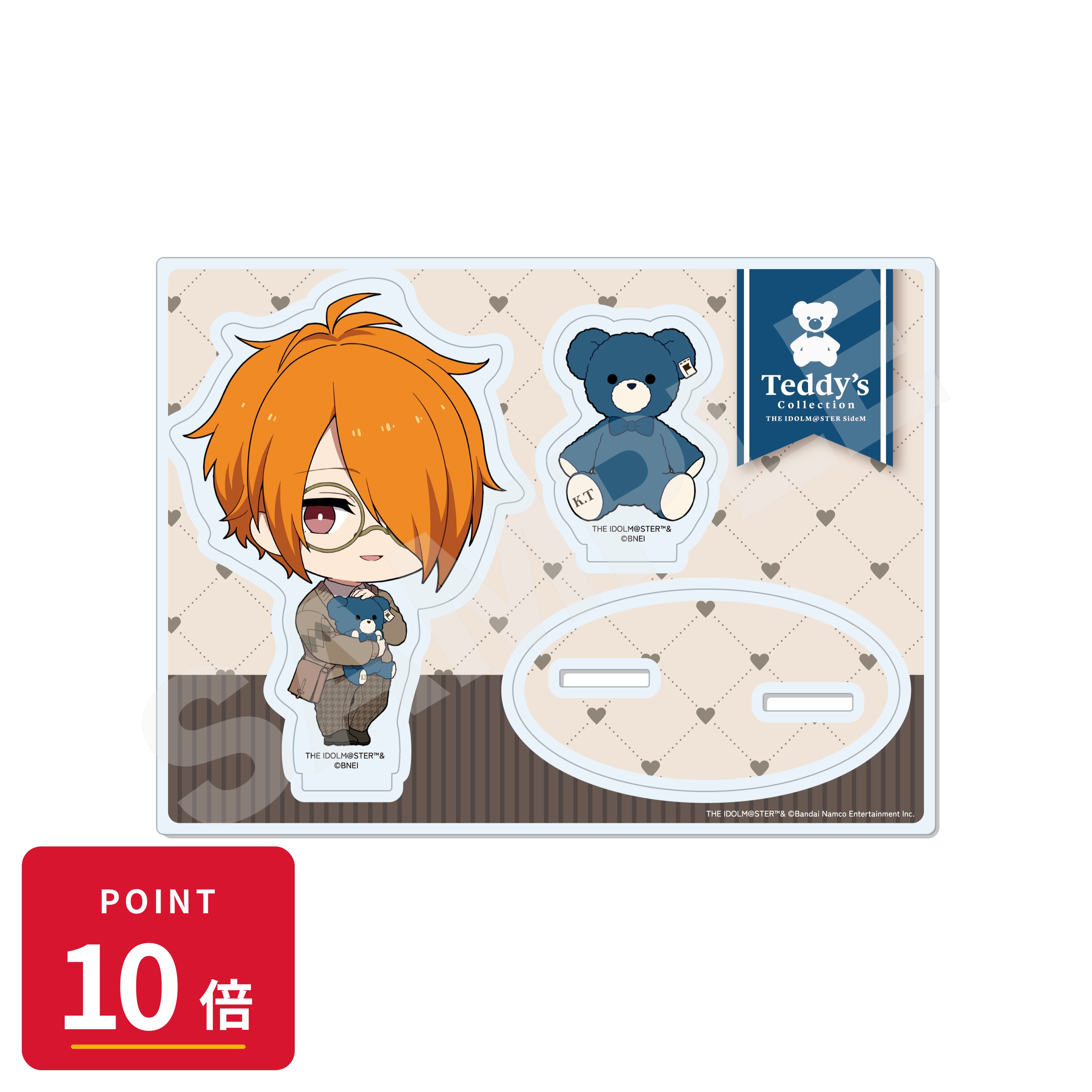 乐天商城 - 【エントリーで全品P10倍】【予約】 CS.FRONT アイドルマスター SideM Teddy's Collection アクリルスタンド /05 九十九一希(ミニキャラ) グッズ 【2026年9月発売予定】