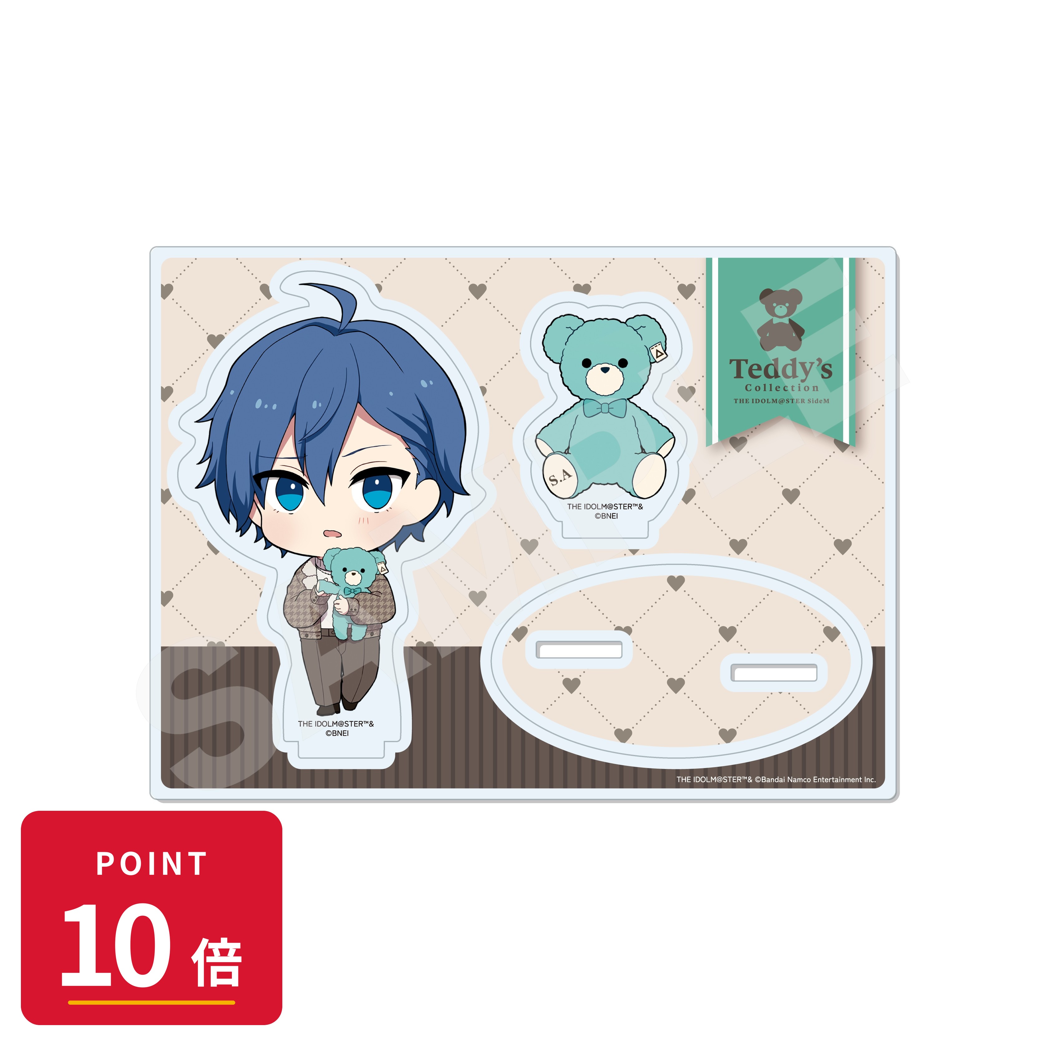 乐天商城 - 【エントリーで全品P10倍】【予約】 CS.FRONT アイドルマスター SideM Teddy's Collection アクリルスタンド /06 天峰秀(ミニキャラ) グッズ 【2026年9月発売予定】
