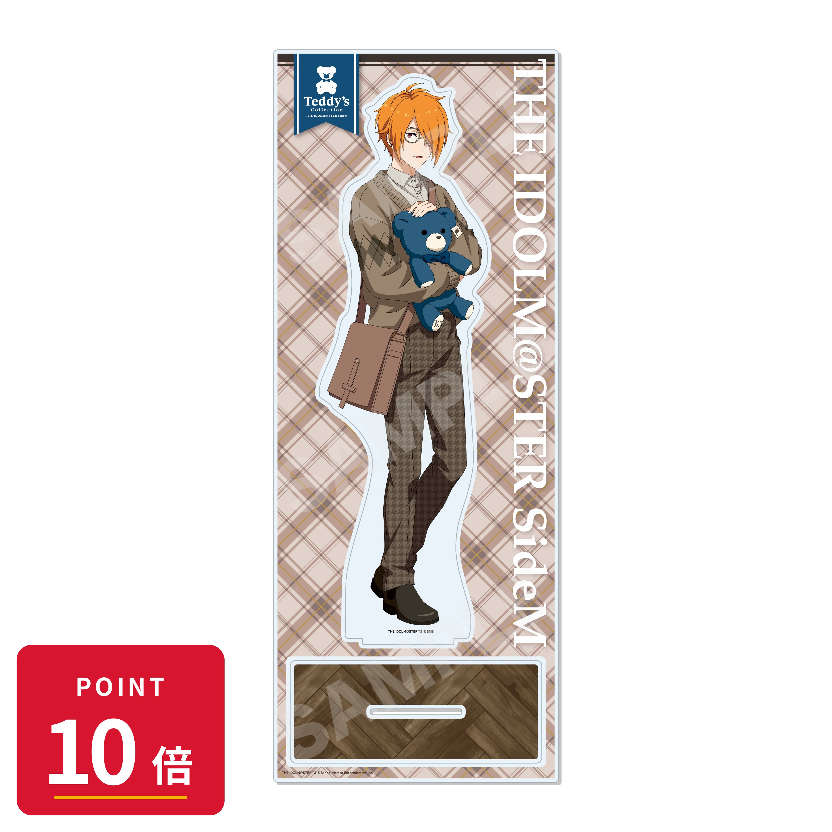 Rakuten - 【エントリーで全品P10倍】【予約】 CS.FRONT アイドルマスター SideM Teddy's Collection アクリルスタンド(L) /05 九十九一希 グッズ 【2026年9月発売予定】