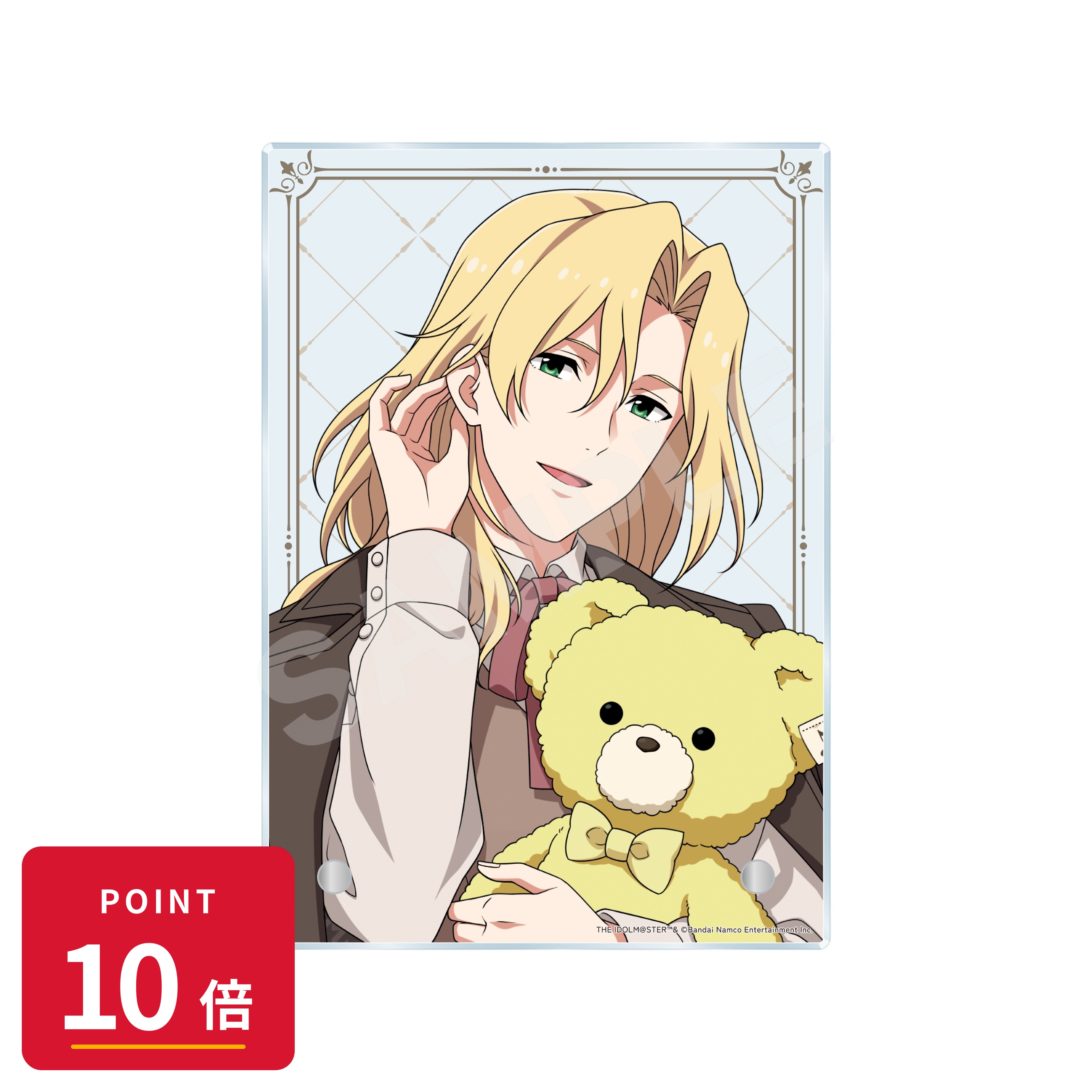 樂天商城 - 【エントリーで全品P10倍】【予約】 CS.FRONT アイドルマスター SideM Teddy's Collection アクリルボード -技- /01 都築圭 グッズ 【2026年9月発売予定】