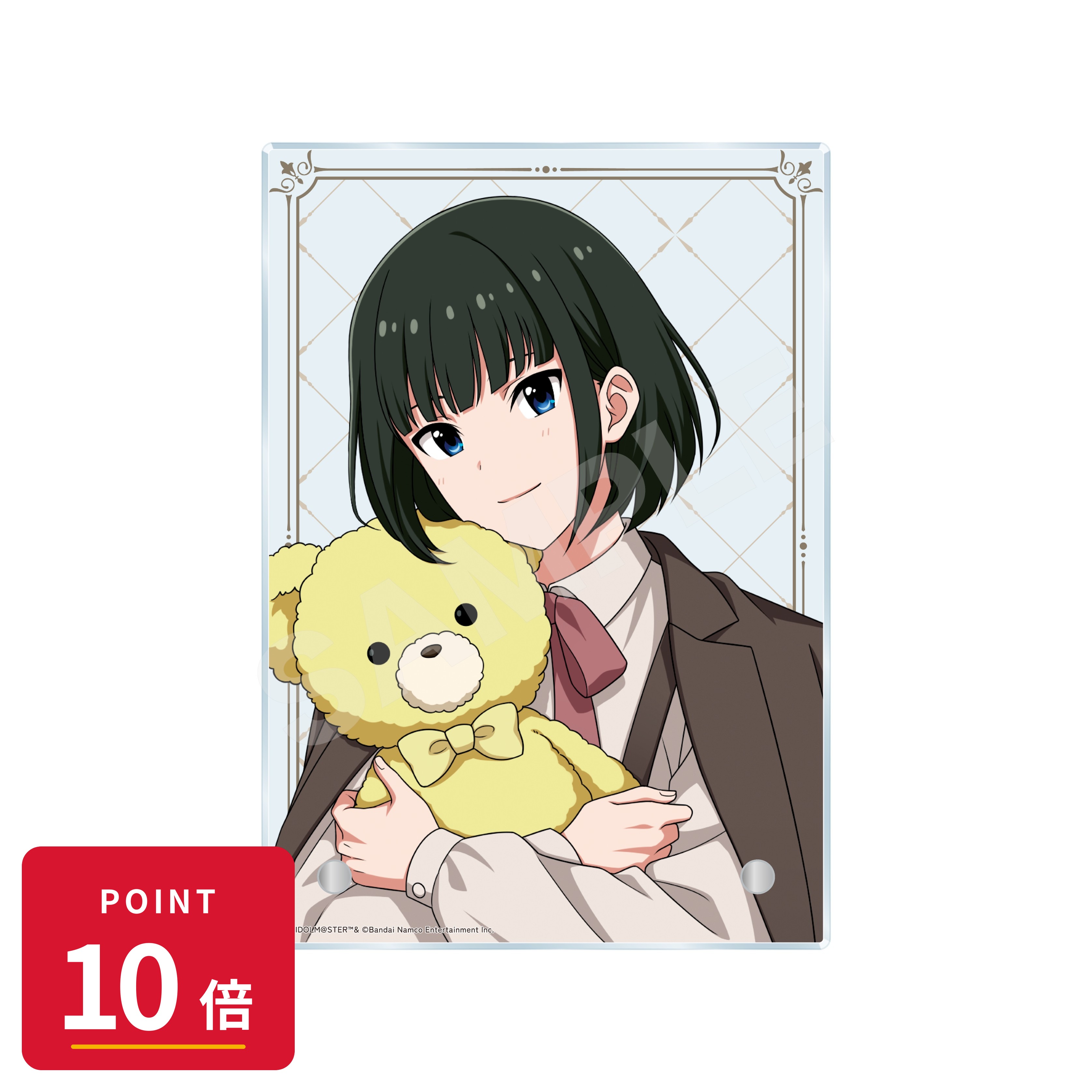 Rakuten - 【エントリーで全品P10倍】【予約】 CS.FRONT アイドルマスター SideM Teddy's Collection アクリルボード -技- /02 神楽麗 グッズ 【2026年9月発売予定】
