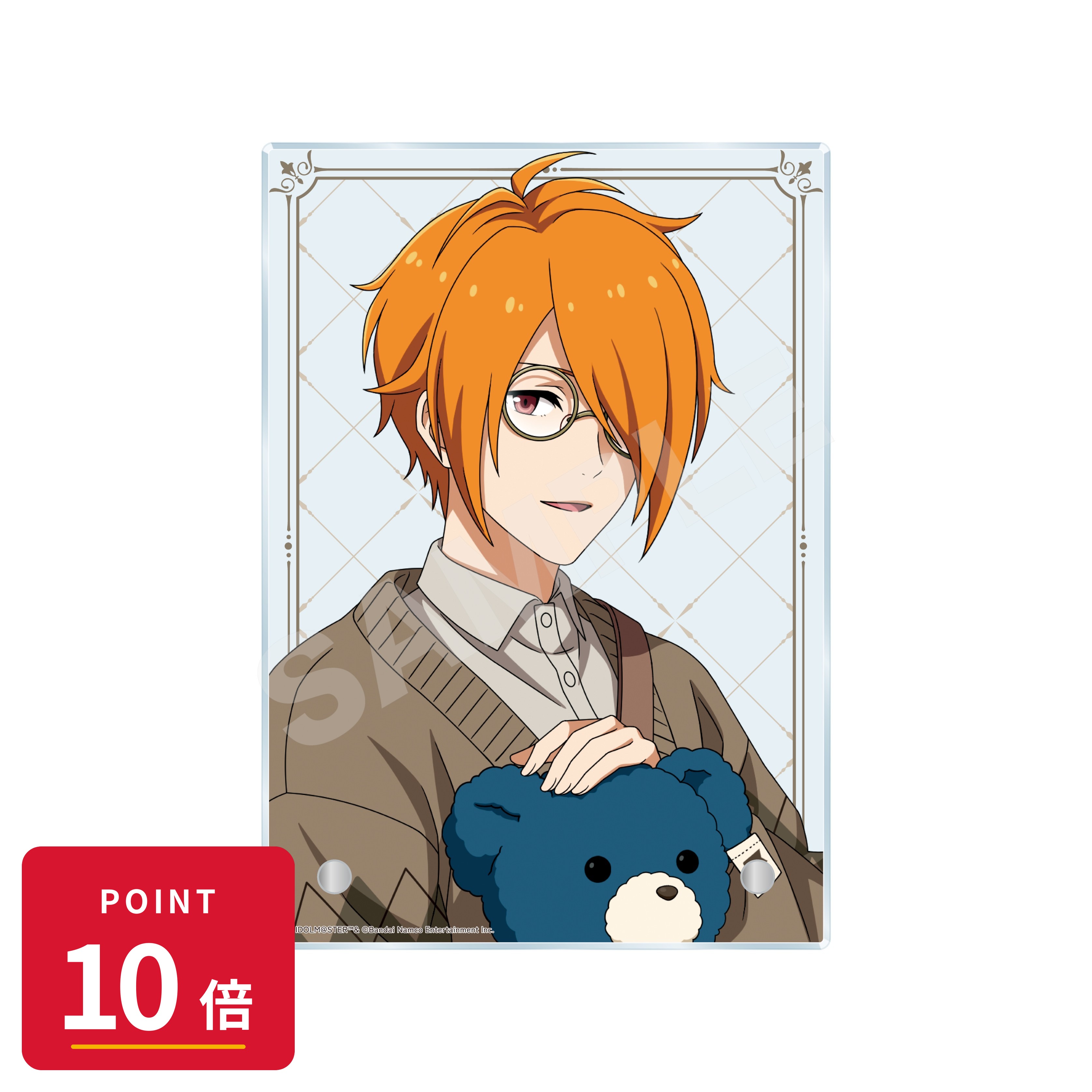 Rakuten - 【エントリーで全品P10倍】【予約】 CS.FRONT アイドルマスター SideM Teddy's Collection アクリルボード -技- /05 九十九一希 グッズ 【2026年9月発売予定】