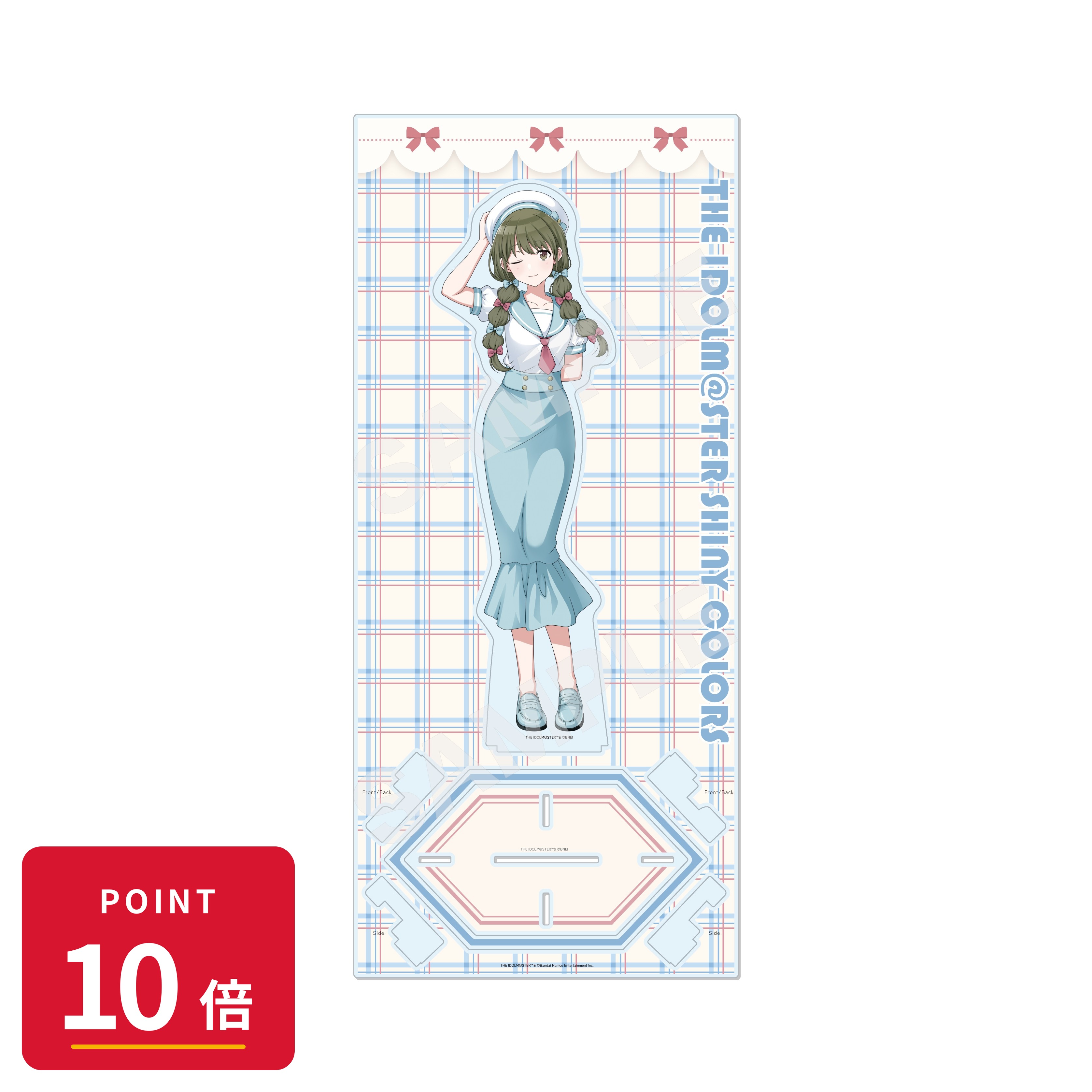 Rakuten - 【エントリーで全品P10倍】【予約】 CS.FRONT アイドルマスター シャイニーカラーズ パステルマリンルックver. トールアクリルスタンド /04 七草 にちか グッズ 【2026年8月発売予定】