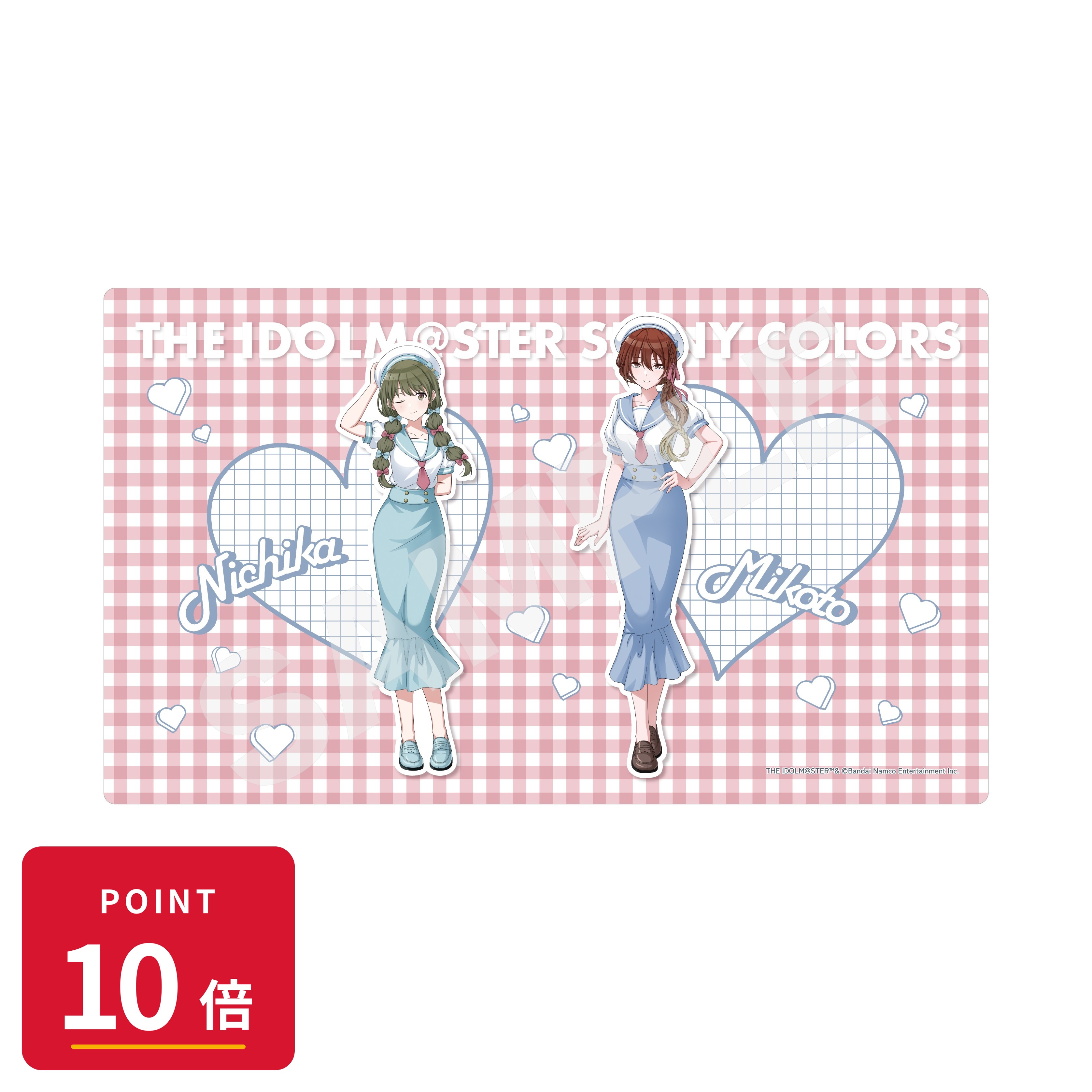 乐天商城 - 【エントリーで全品P10倍】【予約】 CS.FRONT アイドルマスター シャイニーカラーズ パステルマリンルックver. ラバーマット /02 SHHis グッズ 【2026年8月発売予定】