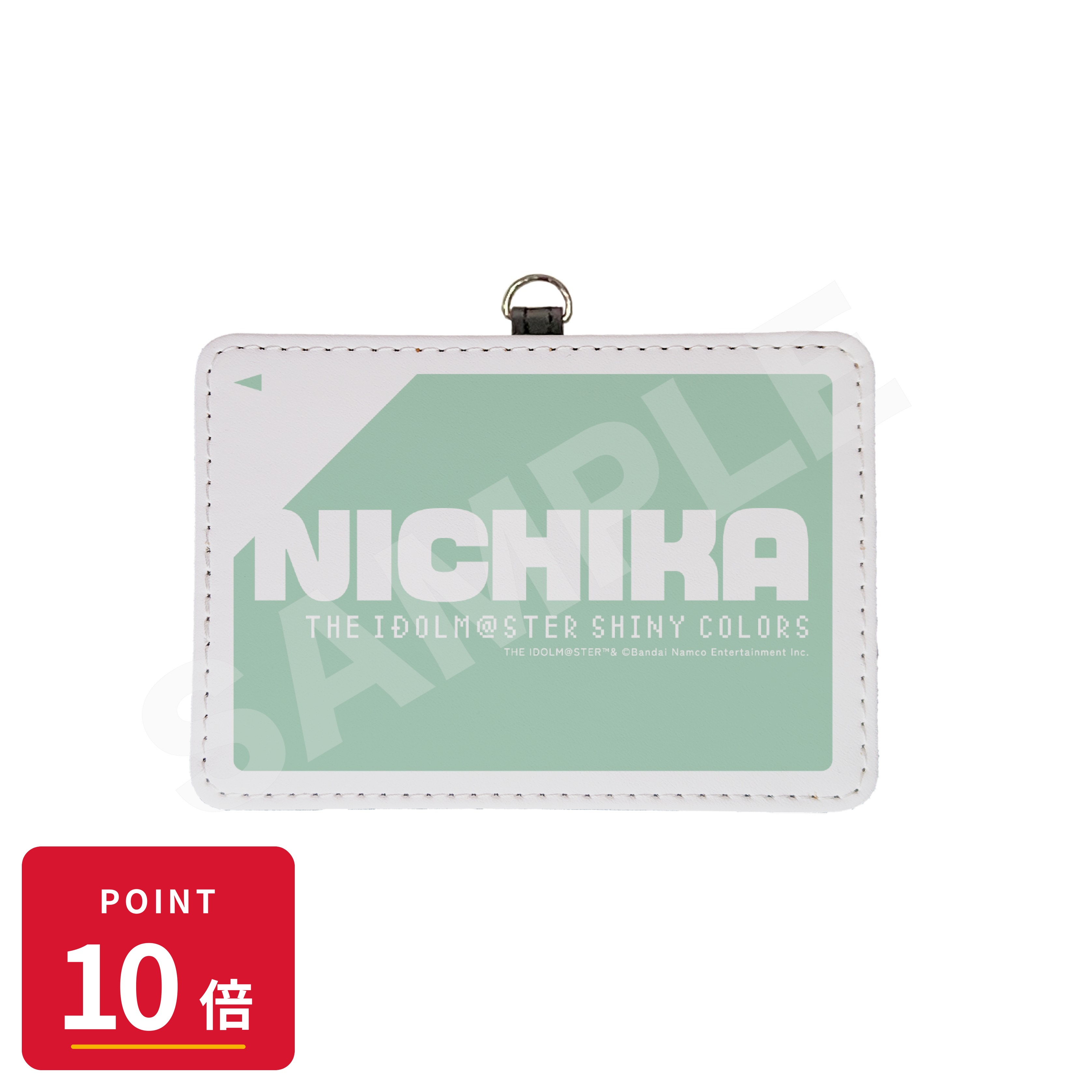 樂天商城 - 【エントリーで全品P10倍】【予約】 CS.FRONT アイドルマスター シャイニーカラーズ パステルマリンルックver. レザーカードケース /04 七草 にちか グッズ 【2026年8月発売予定】