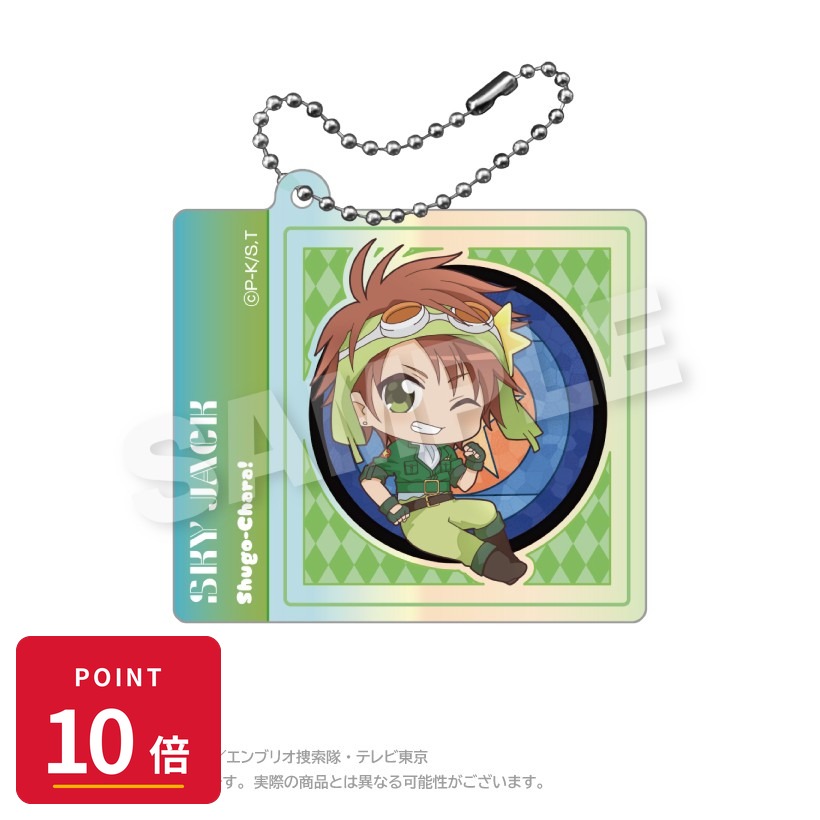 乐天商城 - 【エントリーで全品P10倍】【予約】 ステラノーツ しゅごキャラ! オーロラアクリルキーホルダー まるまどver. スカイジャック グッズ 【2026年8月発売予定】