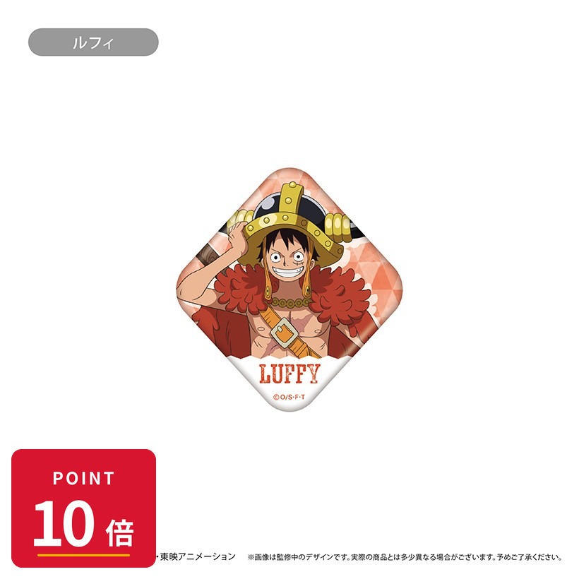 乐天商城 - 【エントリーで全品P10倍】【予約】 タピオカ ONE PIECE 缶マグネット エルバフ Ver. ルフィ グッズ 【2027年1月発売予定】