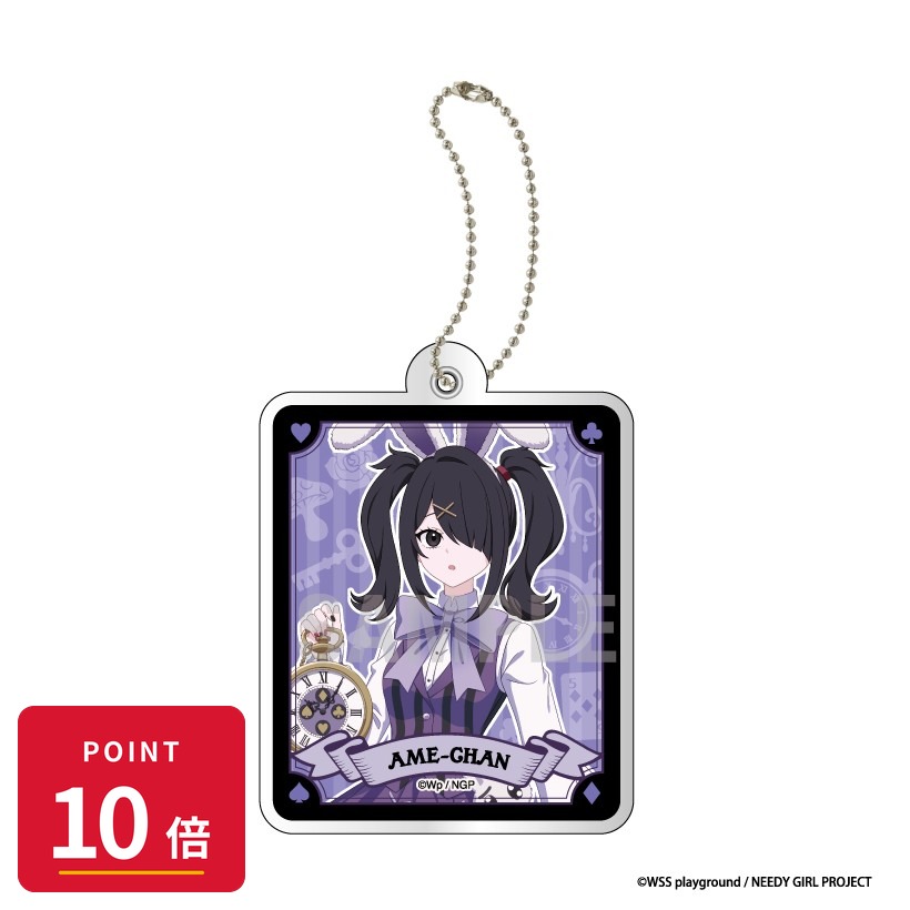 乐天商城 - 【エントリーで全品P10倍】【予約】 シーワン NEEDY GIRL OVERDOSE アクリルスライドミラー あめちゃん 白うさぎver グッズ 【2026年8月発売予定】