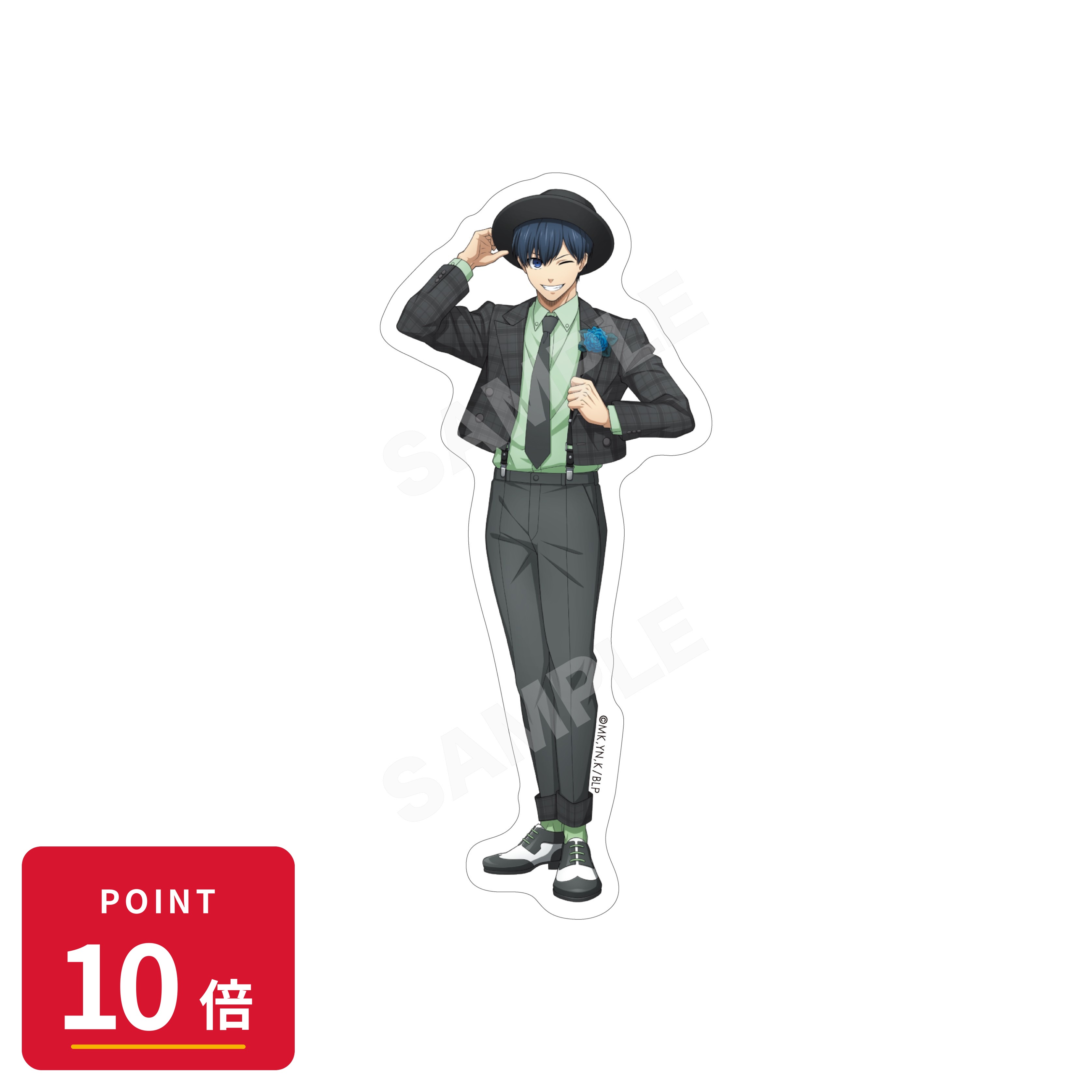 餅乾 - 【エントリーで全品P10倍】【予約】 CS.FRONT ブルーロック ロックダンスver. ステッカー /01 潔 世一 グッズ 【2026年8月発売予定】