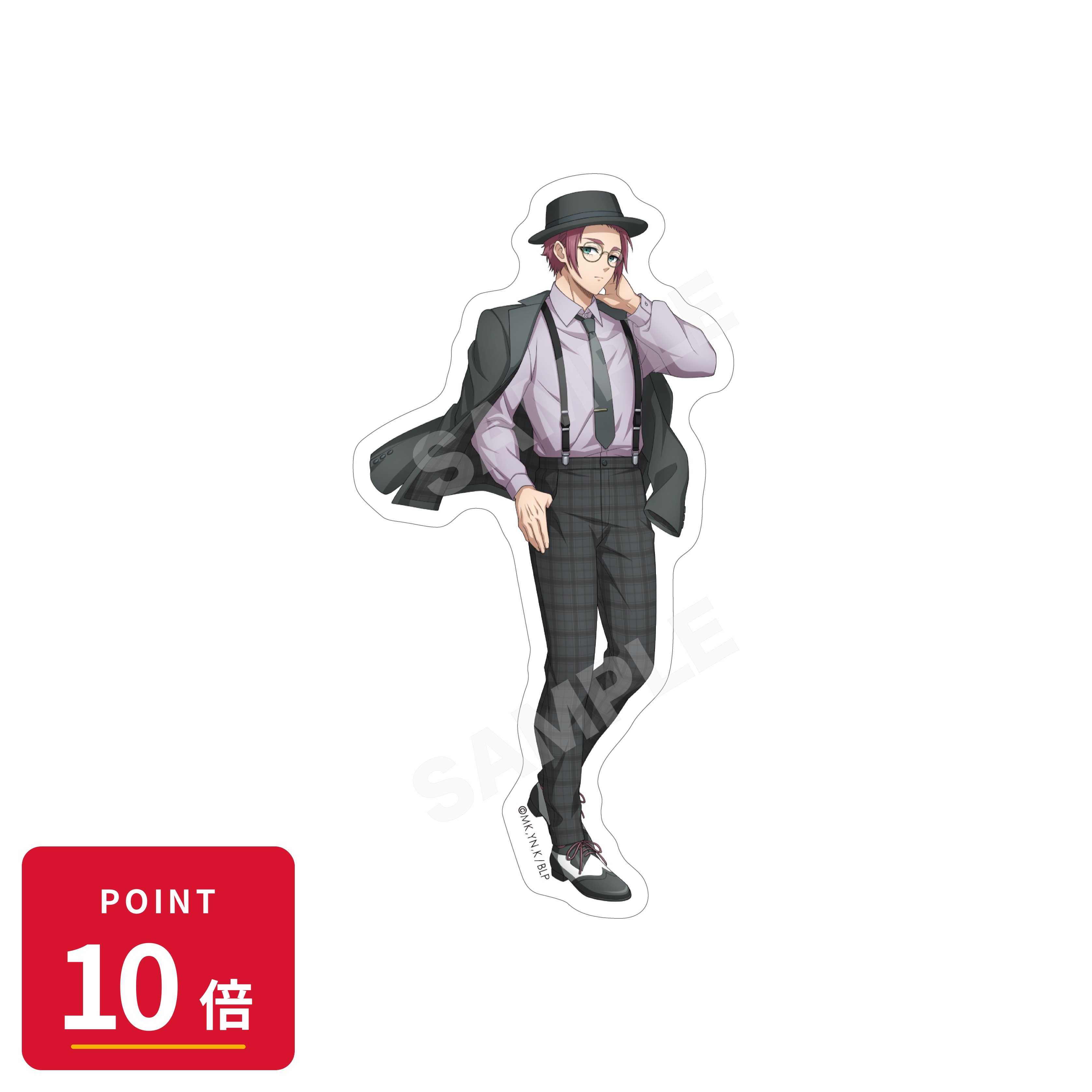 乐天商城 - 【エントリーで全品P10倍】【予約】 CS.FRONT ブルーロック ロックダンスver. ステッカー /05 糸師 冴 グッズ 【2026年8月発売予定】
