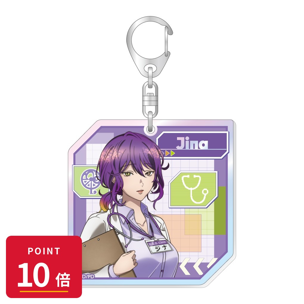樂天商城 - 【エントリーで全品P10倍】【予約】 キャラバン グノーシア オーロラアクリルキーホルダー / ジナ グッズ 【2026年9月発売予定】