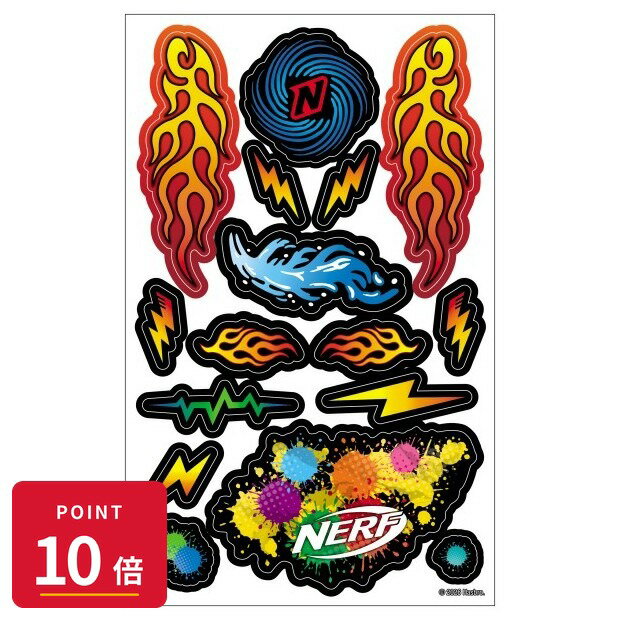 乐天商城 - 【エントリーで全品P10倍】【予約】 エンスカイ ナーフ デコレーションステッカー (エレメント) グッズ 【2026年8月発売予定】