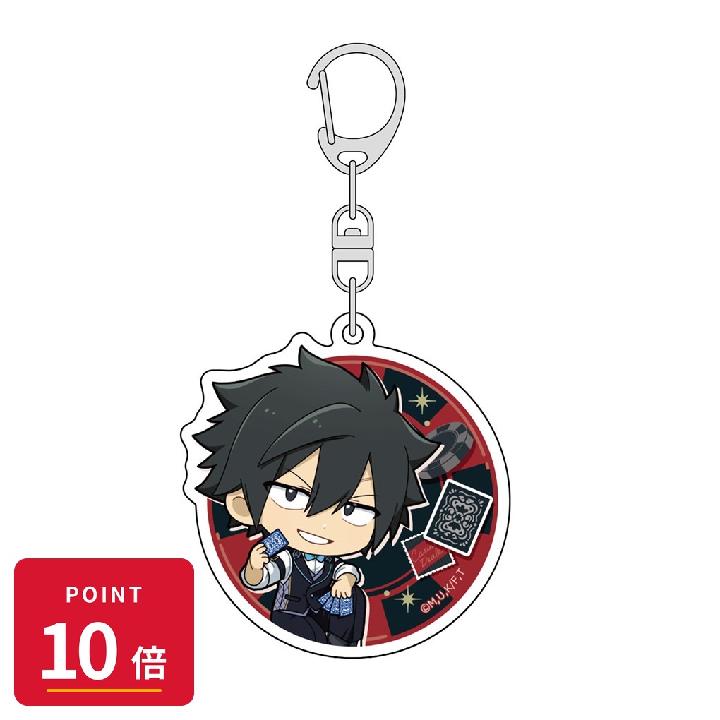 乐天商城 - 【エントリーで全品P10倍】【予約】 Parflette FAIRY TAIL 100年クエスト アクリルキーホルダー(グレイ/カジノディーラー) グッズ 【2026年10月発売予定】