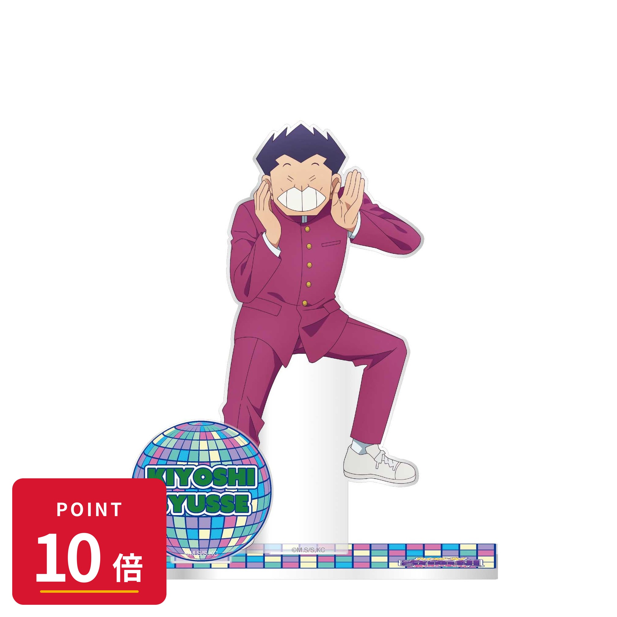 乐天商城 - 【エントリーで全品P10倍】【予約】 フィルター・インク ハイスクール!奇面組 アクリルスタンド 描きおろし 出瀬潔 グッズ 【2026年9月発売予定】