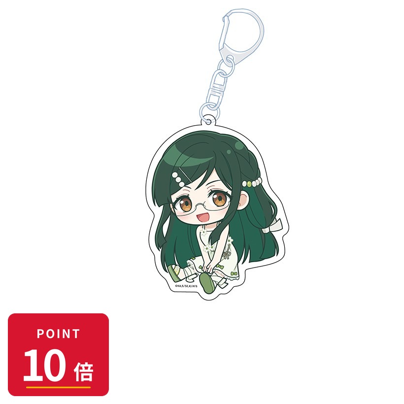 乐天商城 - 【エントリーで全品P10倍】【予約】 ペンギンパレード 春夏秋冬代行者 春の舞 ぺたん娘アクリルキーホルダー 葉桜瑠璃 グッズ 【2026年8月発売予定】