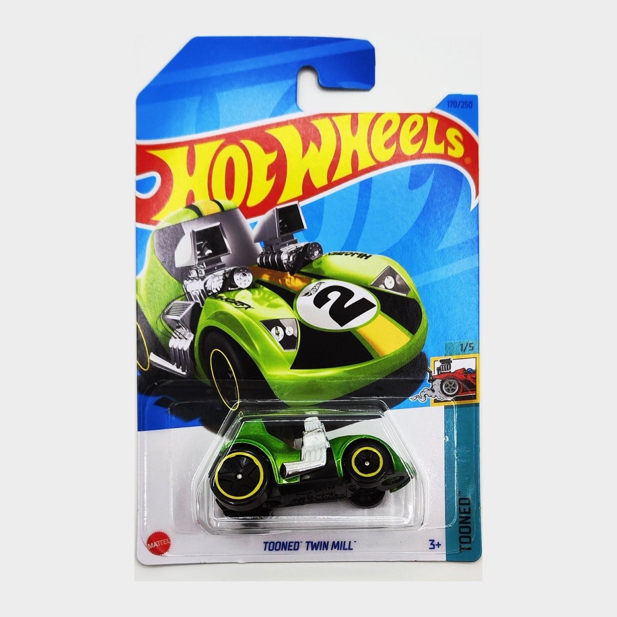 マテル ホットウィール Hot Wheels ベーシックカー Tooned Twin Mill  新品 正規品