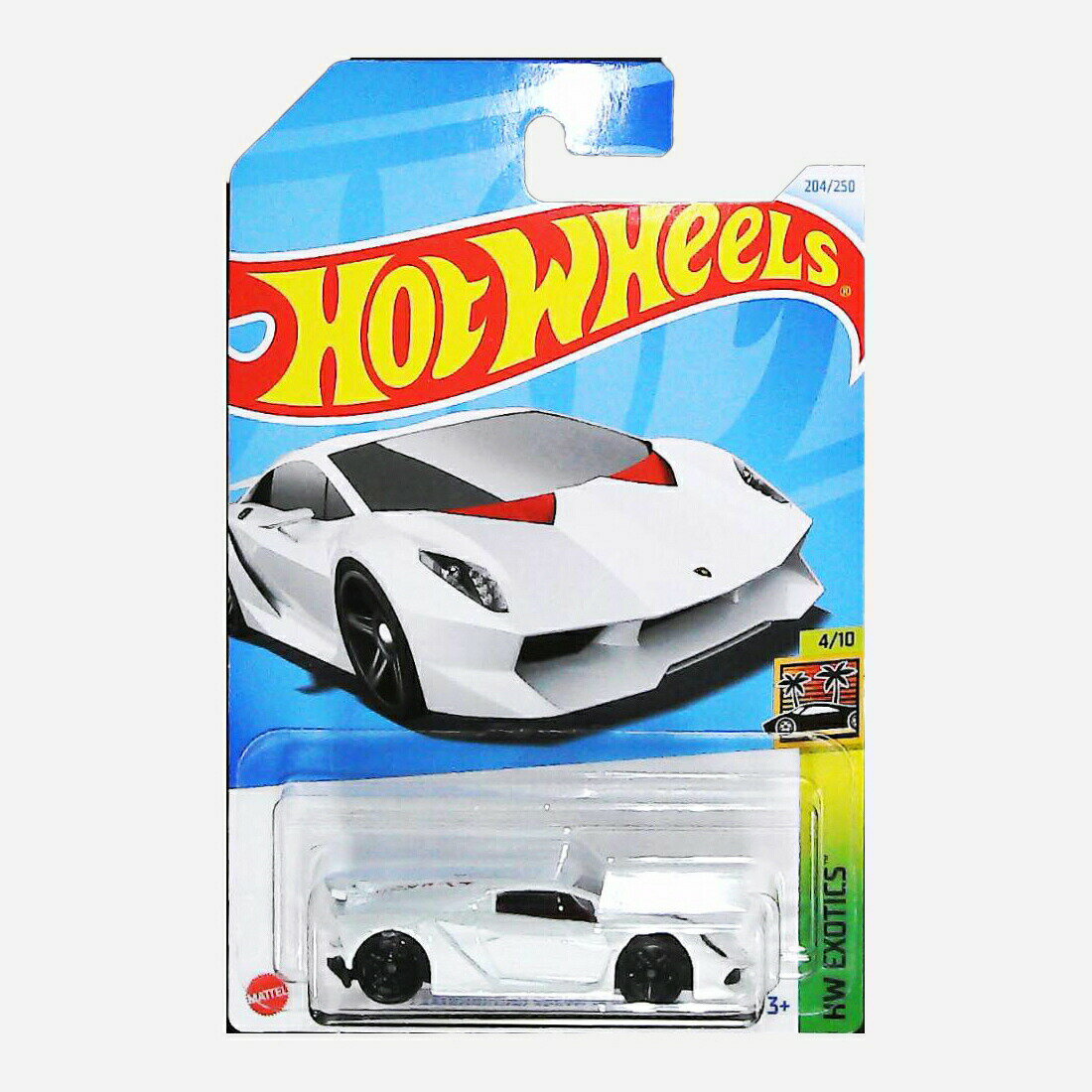 マテル ホットウィール Hot Wheels ベーシックカー Lamborghini Sesto Elemento 新品 正規品