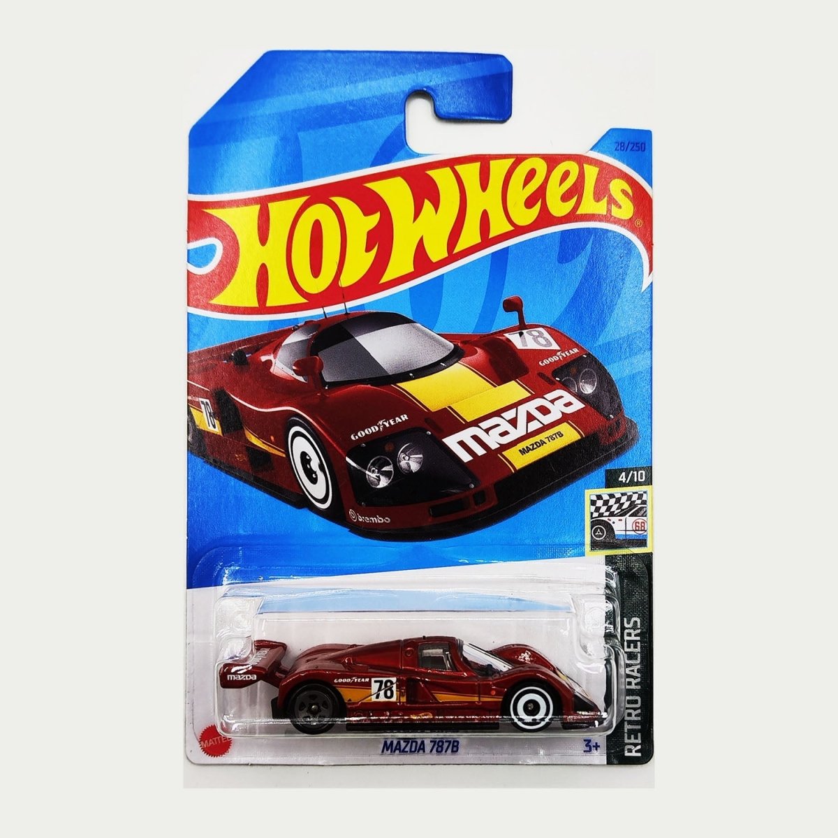 マテル ホットウィール ベーシックカー Mazda 787B 【HKJ79】 新品 正規品