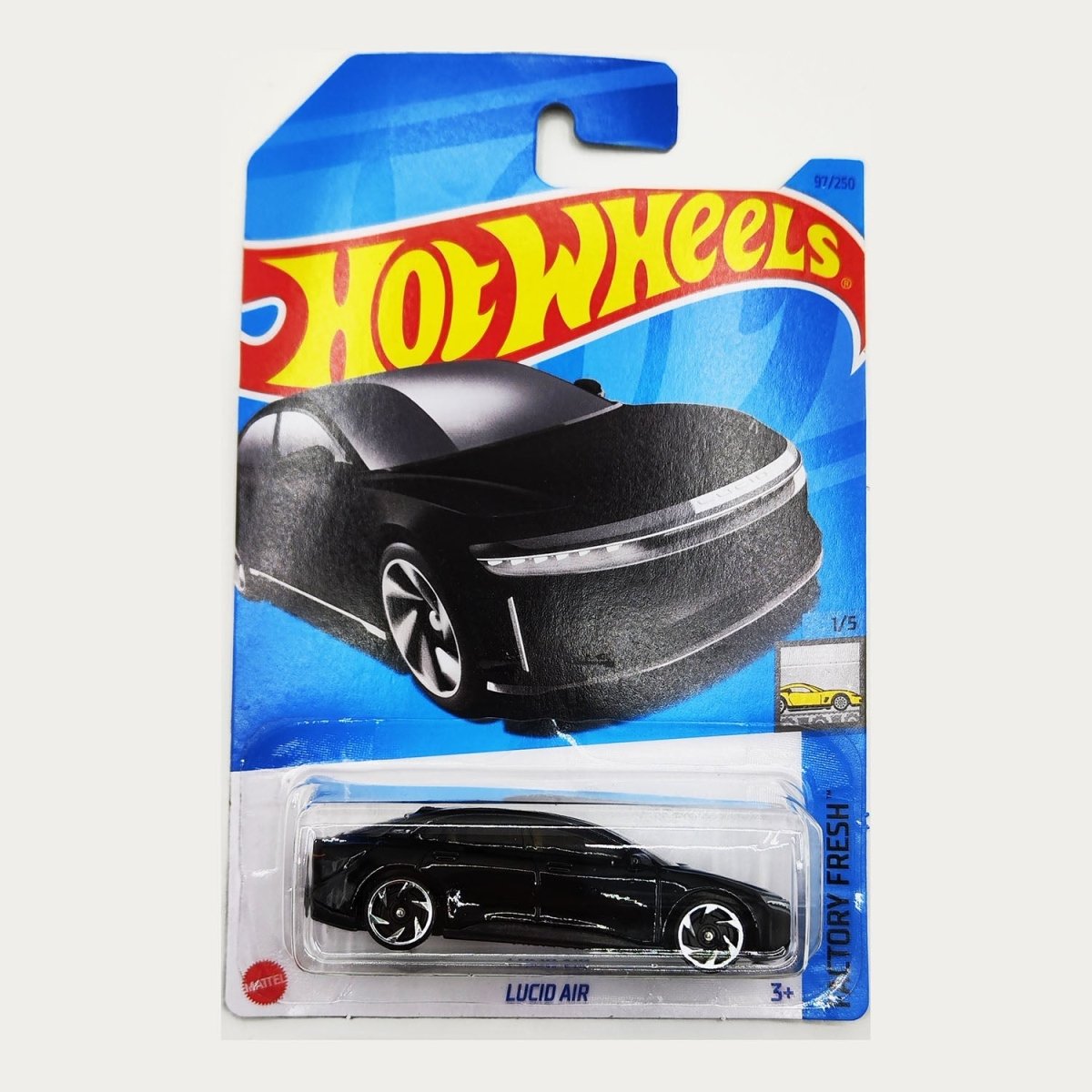 【BLACK FRIDAY★全品P2倍】 マテル ホットウィール ベーシックカー Lucid Air 【HKK76】 新品 正規品