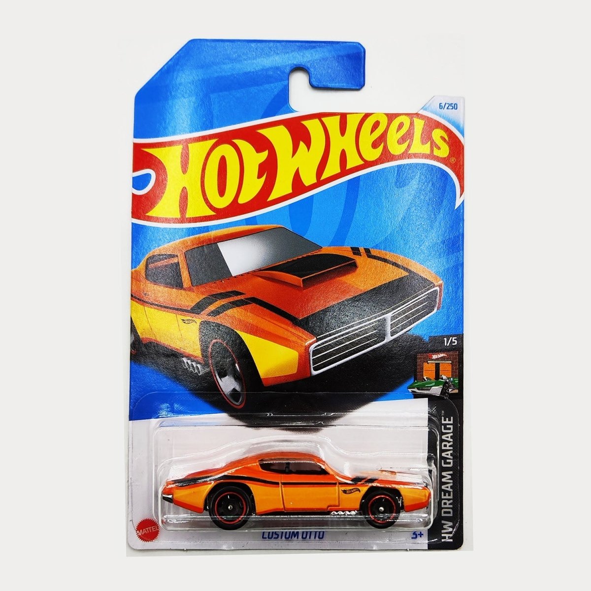 【週末限定P2倍】 マテル ホットウィール Hot Wheels ベーシックカー Custom Otto【HTB49】 新品 正規品