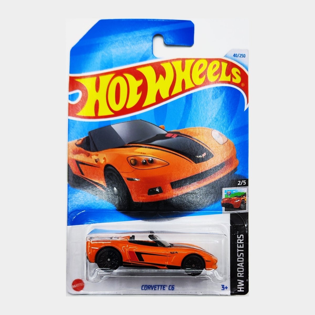 Hot Wheels - 【マラソン全品ポイント2倍】 マテル ホットウィール Hot Wheels ベーシックカー Corvette C6【HTC14】 新品 正規品