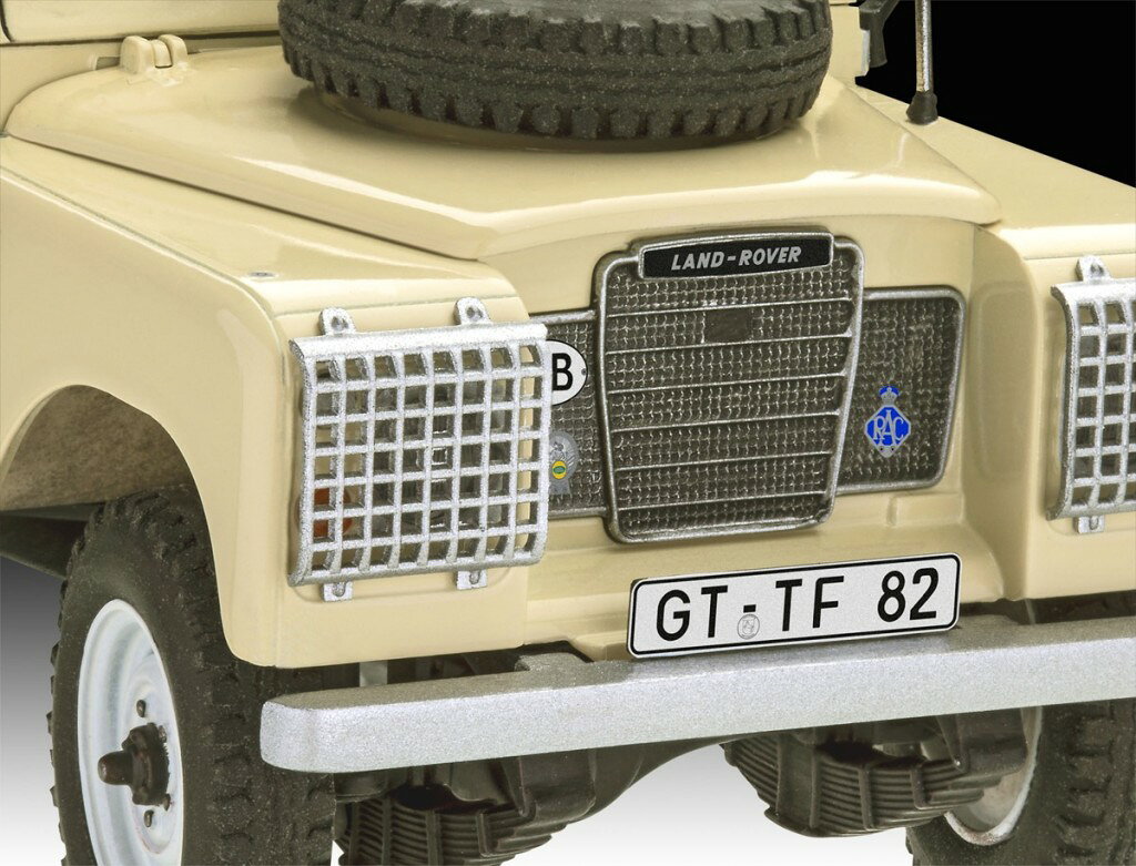 セプライ 楽天市場店のドイツレベル ランドローバー シリーズ III LWB 109 (商用車) 1/24 プラモデル 新品 正規品 ギフト ラッピング対応【RSL】｜アングル3