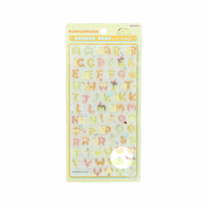 楽天市場】サンリオ ボンボンドロップシール mojiの通販