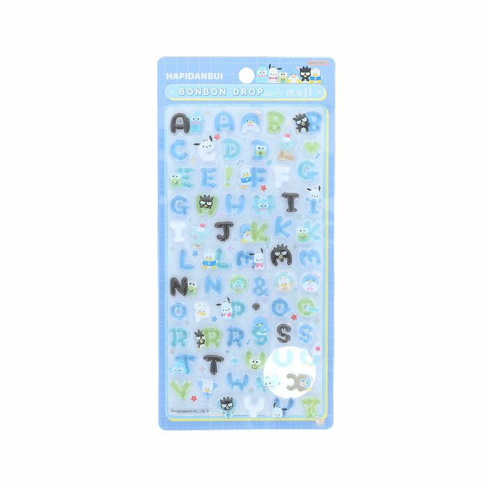 サンスター文具 ボンボンドロップシール もじ サンリオキャラクターズ はぴだんぶい 文具 【最強翌日配送】 新品 正規品