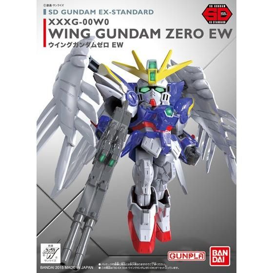 Bandai Spirits SD Gundam EX Standard No.004 Wing Gundam Zero EW Mobile Suit Gundam W Plastic Model Kit [Next-Day Delivery Available] Brand New, Authentic [RSL]
