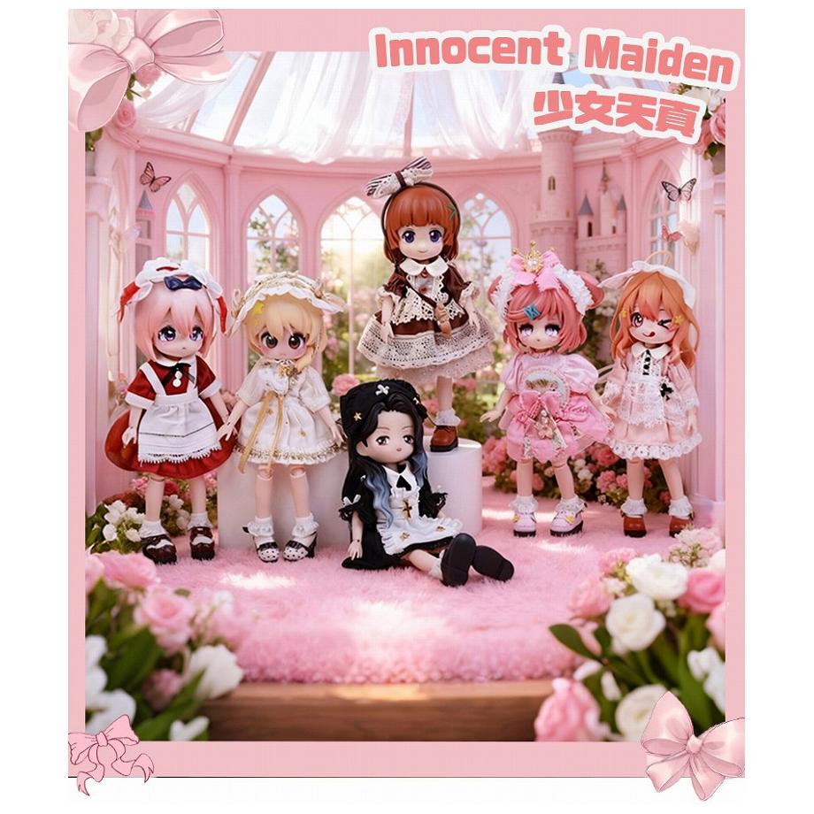 サイズ:約13cm素材:PVC、ABS、布、ポリエステルメーカーPLAYTONEより、オリジナルトレーディングドールシリーズ『HALE 無邪気な彼女』をお届けします!各デザインにはそれぞれ個性豊かな布製の服が付属し、表情もすべて異なる可愛ら...