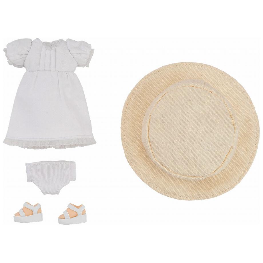 【予約】 グッドスマイルカンパニー ねんどろいどどーる おようふくセット シンプルワンピース ホワイト フィギュア 4580828675438 【2026年7月発売予定】