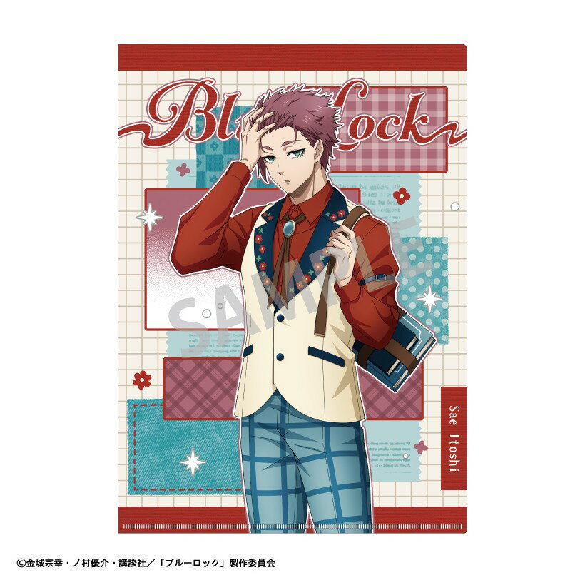 【予約】 カミオジャパン ブルーロック A4シングルクリアファイル 糸師 冴/カントリーファッション グッズ 【2026年6月発売予定】