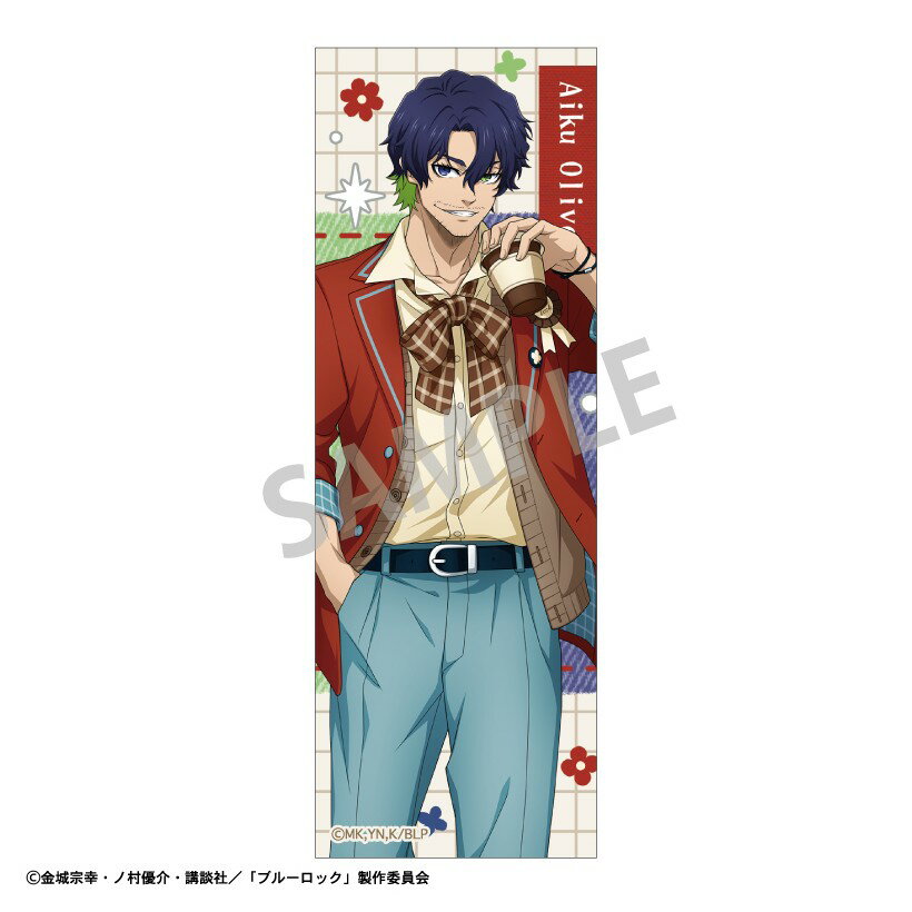 【予約】 カミオジャパン ブルーロック ロングスクエア缶バッジ オリヴァ・愛空/カントリーファッション グッズ 【2026年6月発売予定】