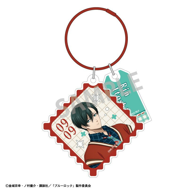 聲音模擬器 - 【予約】 カミオジャパン ブルーロック ワイヤーリングアクリルキーホルダー 糸師 凛/カントリーファッション グッズ 【2026年6月発売予定】