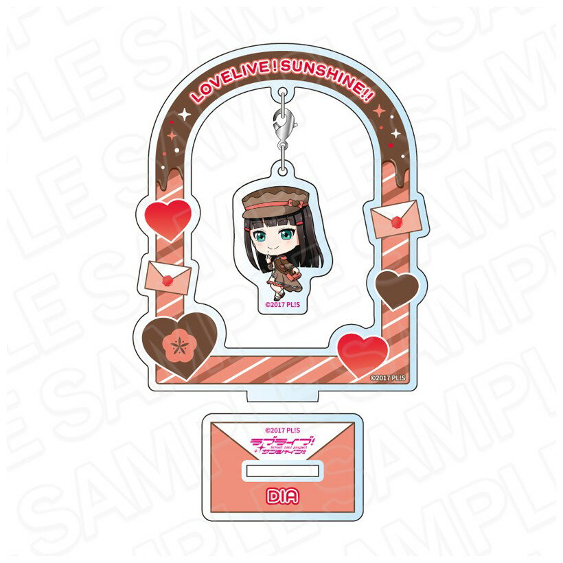 Garland - 【予約】 コンテンツシード ラブライブ!サンシャイン!! ふらふらアクリルスタンド 黒澤ダイヤ メッセンジャー デフォルメ ver. グッズ 【2026年7月発売予定】