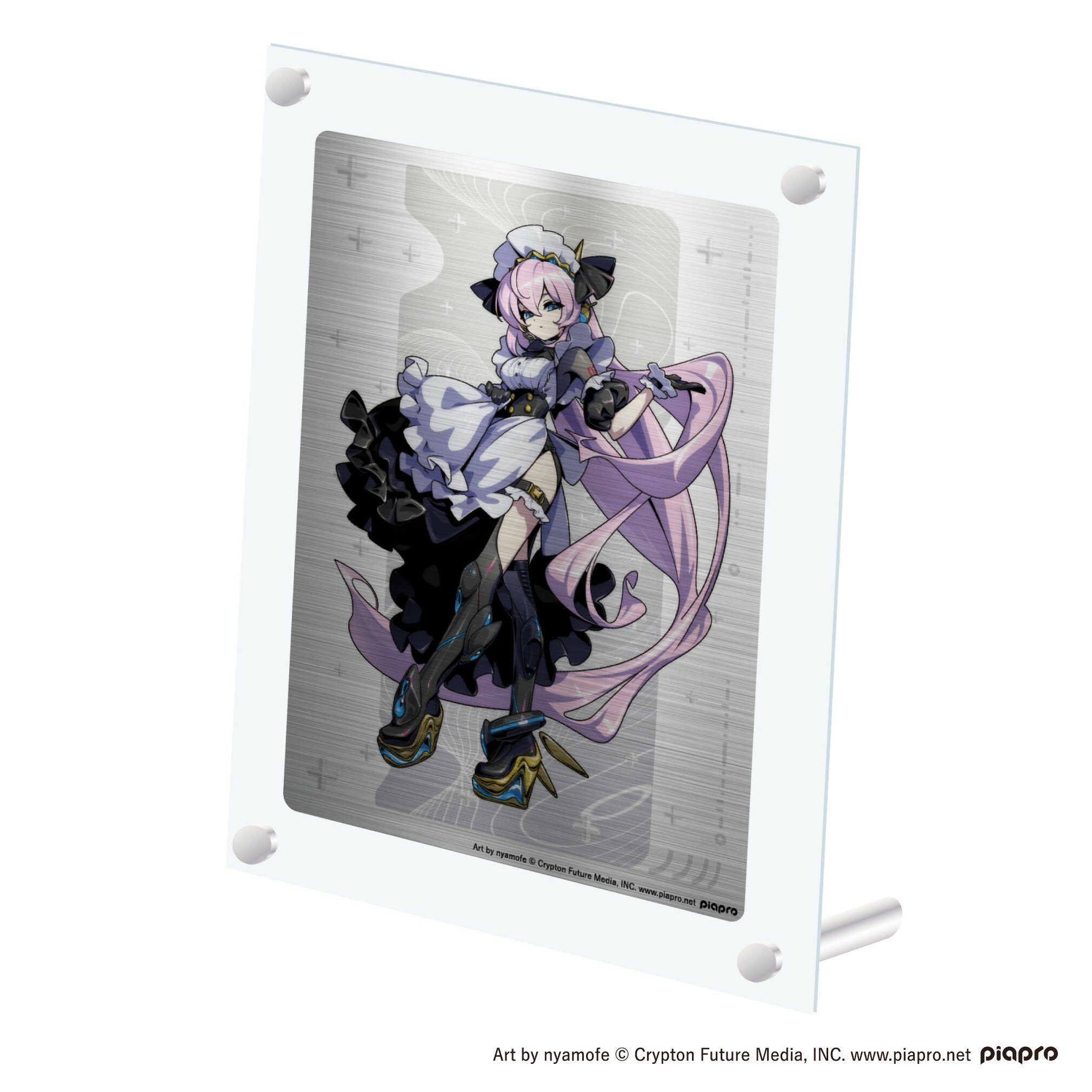 【予約】 サイバーエージェント ピアプロキャラクターズ メタルアート A3メタルアート 巡音ルカ グッズ 【2026年10月発売予定】